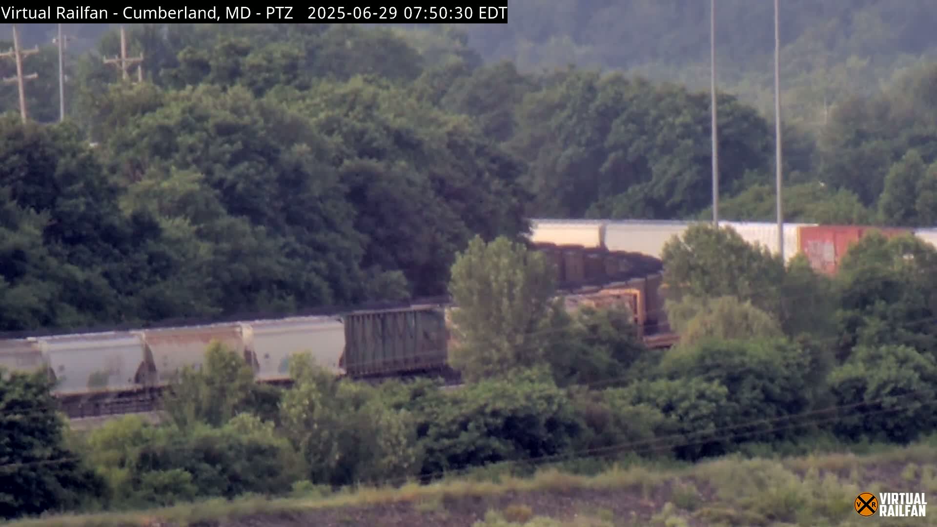 Cumberland City & , Cumberland Western Maryland Railway Station Live Cam - Cumberland, Allegany, Maryland, USA 