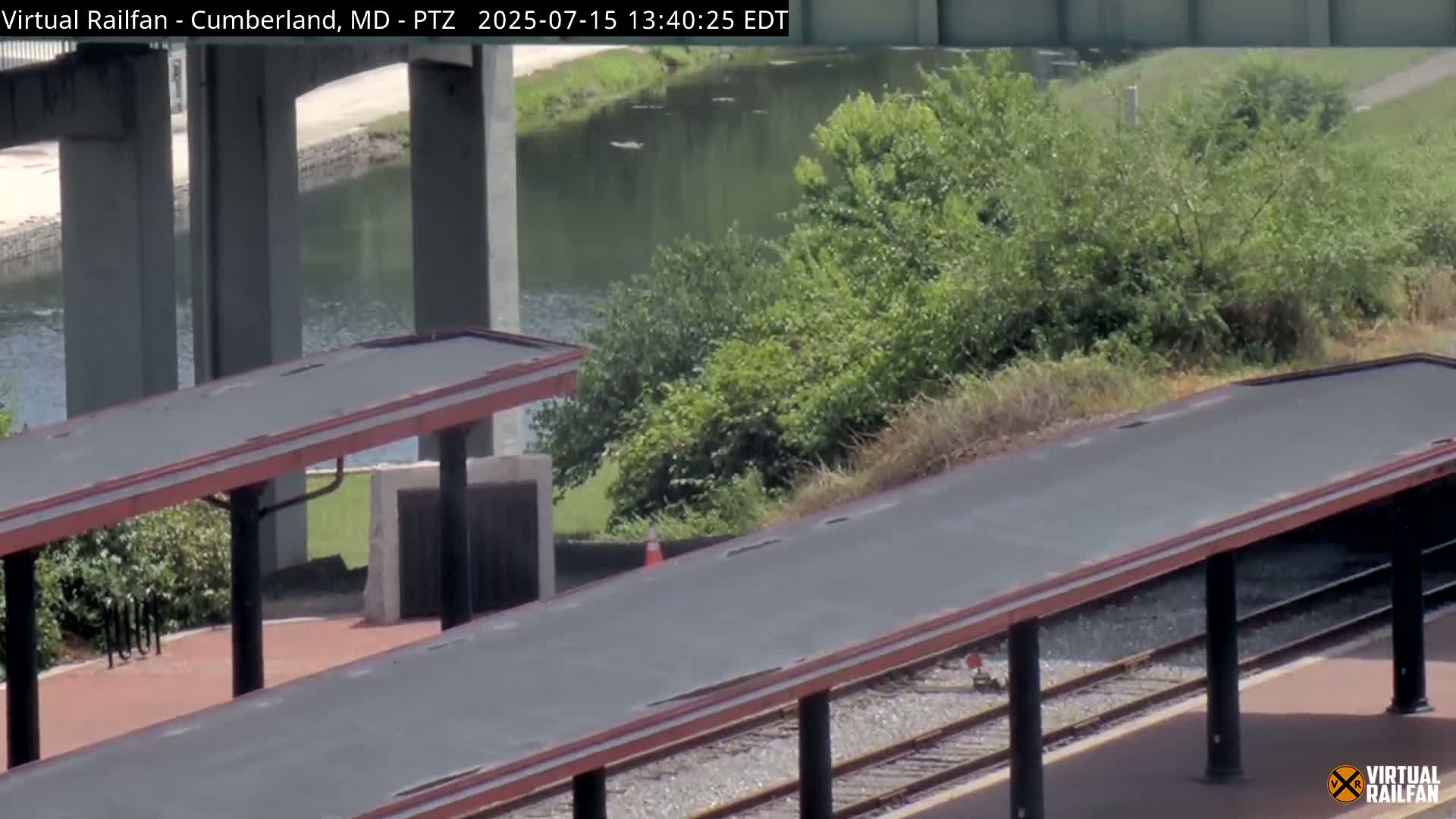 Cumberland City & , Cumberland Western Maryland Railway Station Live Cam - Cumberland, Allegany, Maryland, USA 