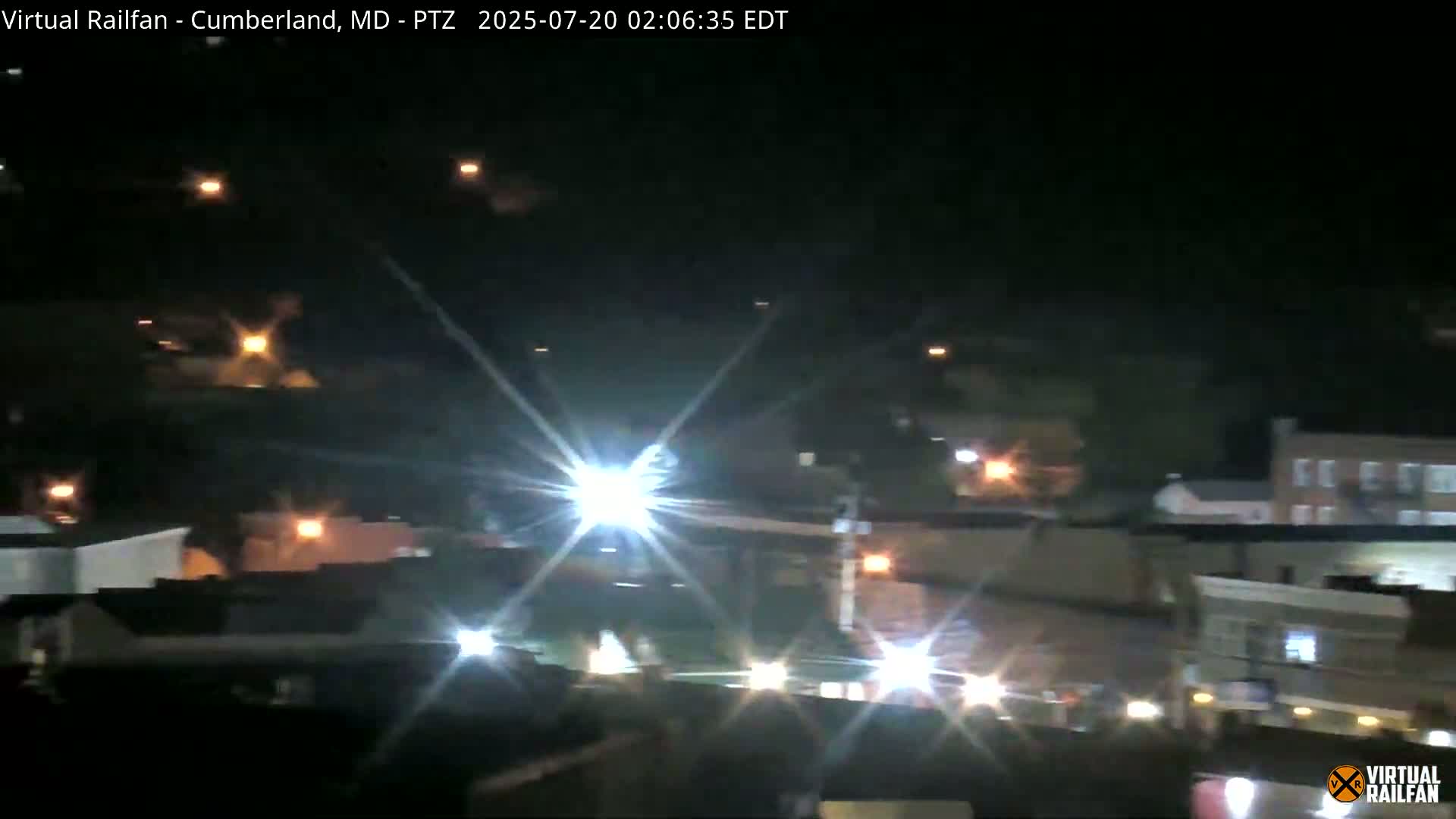 Cumberland City & , Cumberland Western Maryland Railway Station Live Cam - Cumberland, Allegany, Maryland, USA 