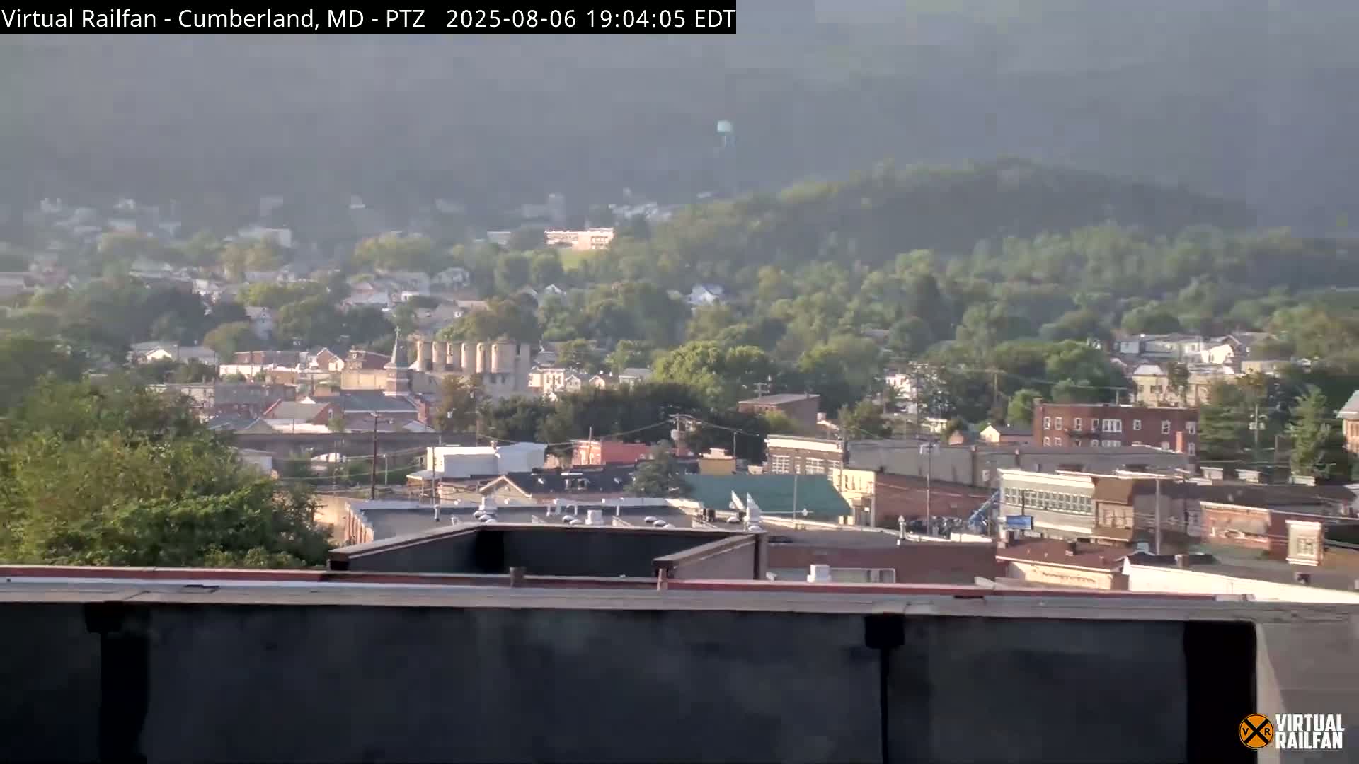 Cumberland City & , Cumberland Western Maryland Railway Station Live Cam - Cumberland, Allegany, Maryland, USA