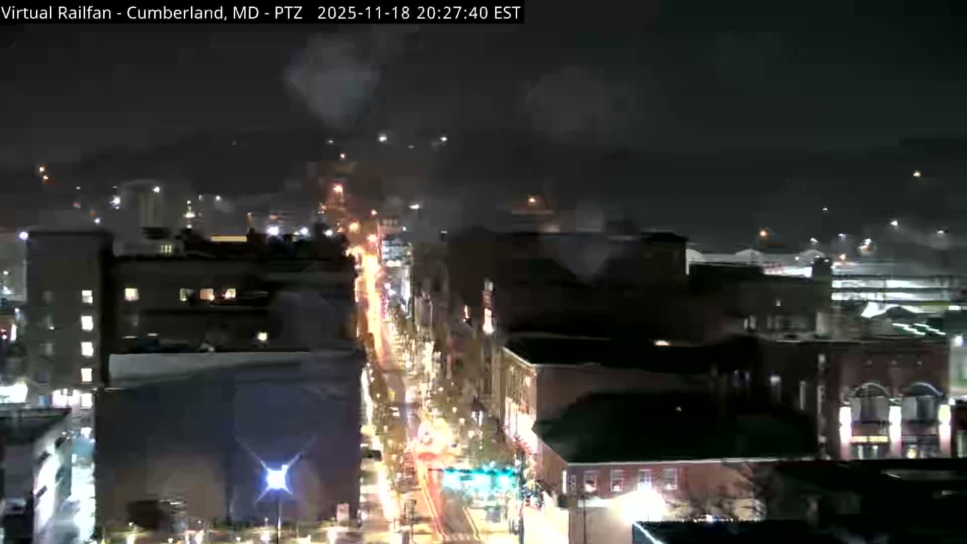 Cumberland City & , Cumberland Western Maryland Railway Station Live Cam - Cumberland, Allegany, Maryland, USA 