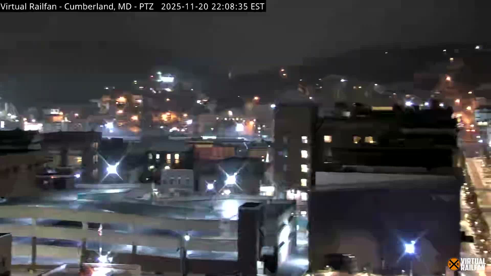 Cumberland City & , Cumberland Western Maryland Railway Station Live Cam - Cumberland, Allegany, Maryland, USA 