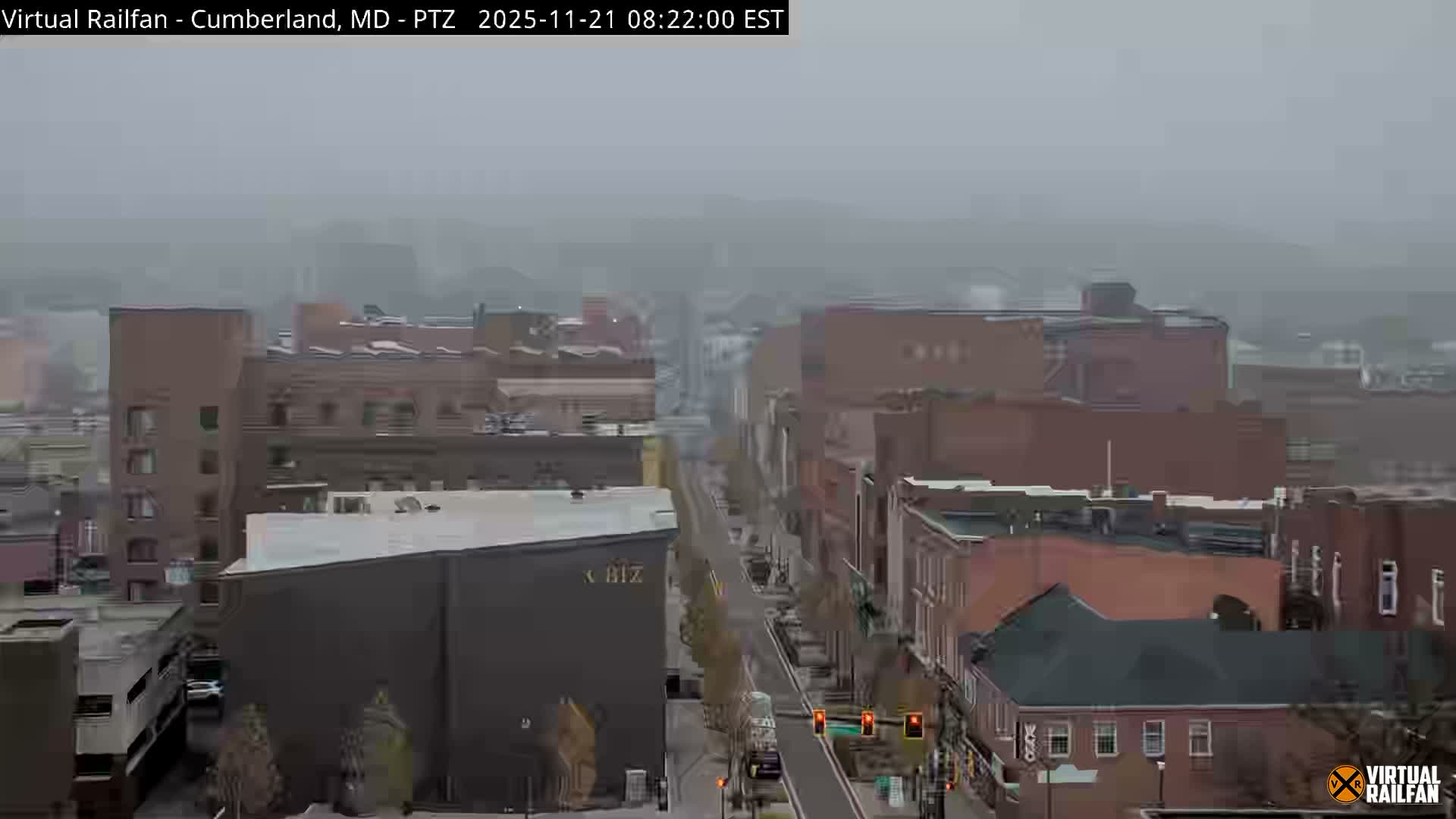 Cumberland City & , Cumberland Western Maryland Railway Station Live Cam - Cumberland, Allegany, Maryland, USA 