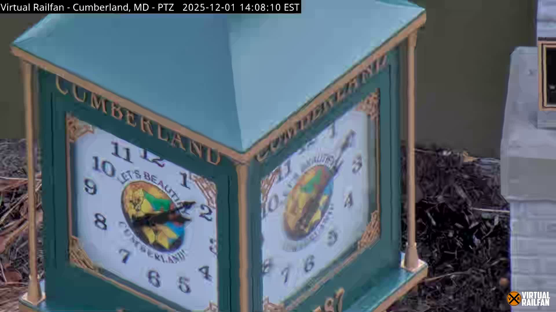 Cumberland City & , Cumberland Western Maryland Railway Station Live Cam - Cumberland, Allegany, Maryland, USA 