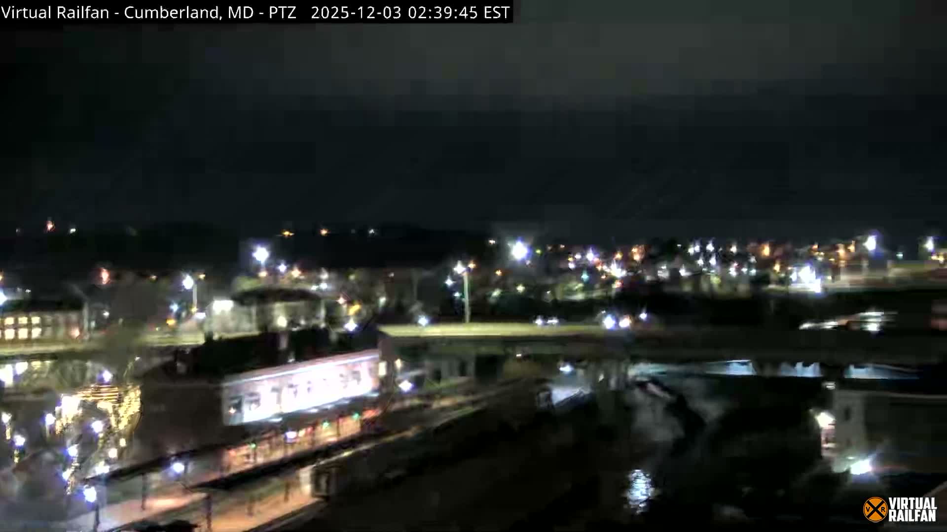 Cumberland City & , Cumberland Western Maryland Railway Station Live Cam - Cumberland, Allegany, Maryland, USA 