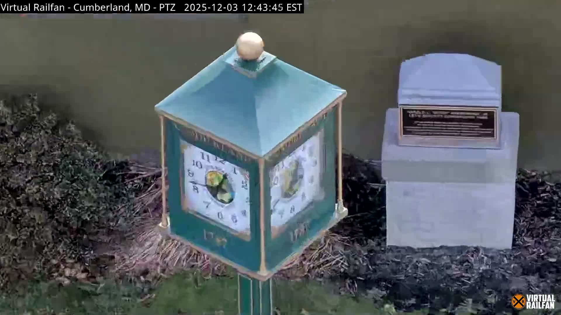 Cumberland City & , Cumberland Western Maryland Railway Station Live Cam - Cumberland, Allegany, Maryland, USA 