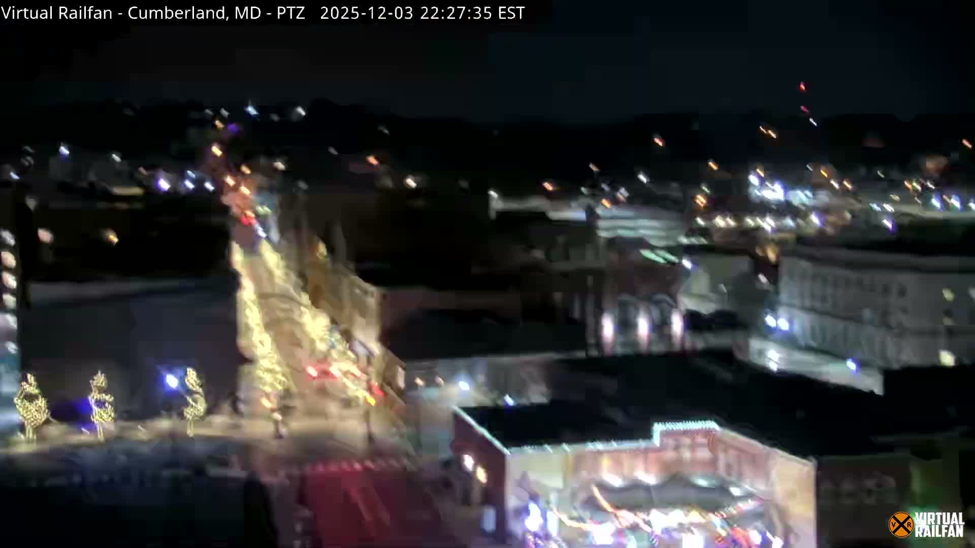 Cumberland City & , Cumberland Western Maryland Railway Station Live Cam - Cumberland, Allegany, Maryland, USA 