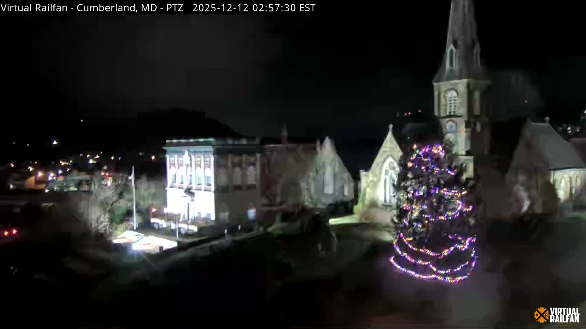 Cumberland City & , Cumberland Western Maryland Railway Station Live Cam - Cumberland, Allegany, Maryland, USA 