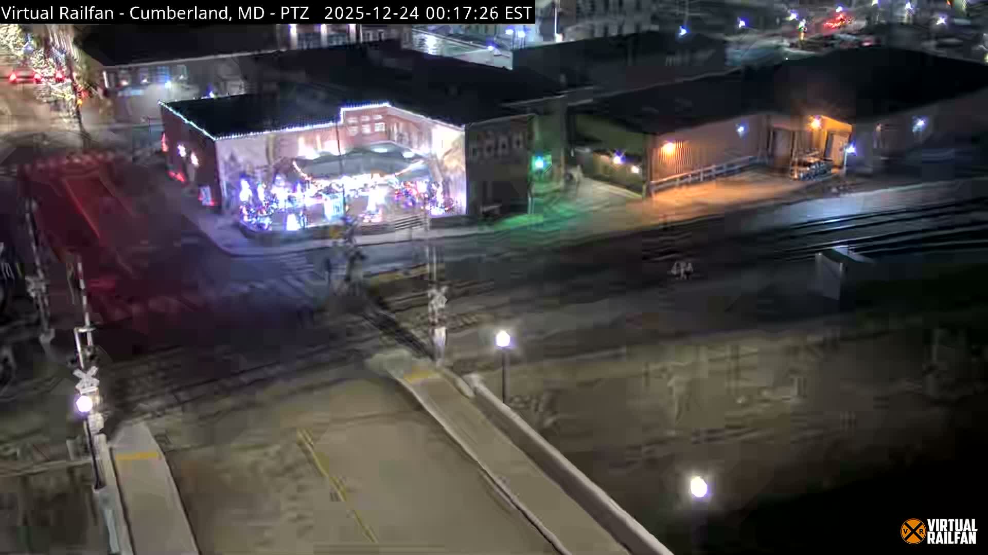 Cumberland City & , Cumberland Western Maryland Railway Station Live Cam - Cumberland, Allegany, Maryland, USA 
