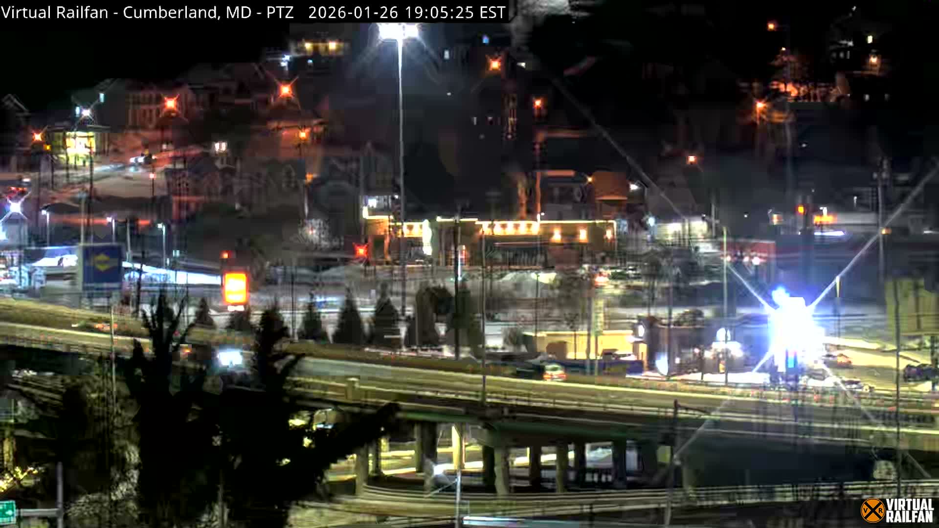Cumberland City & , Cumberland Western Maryland Railway Station Live Cam - Cumberland, Allegany, Maryland, USA 