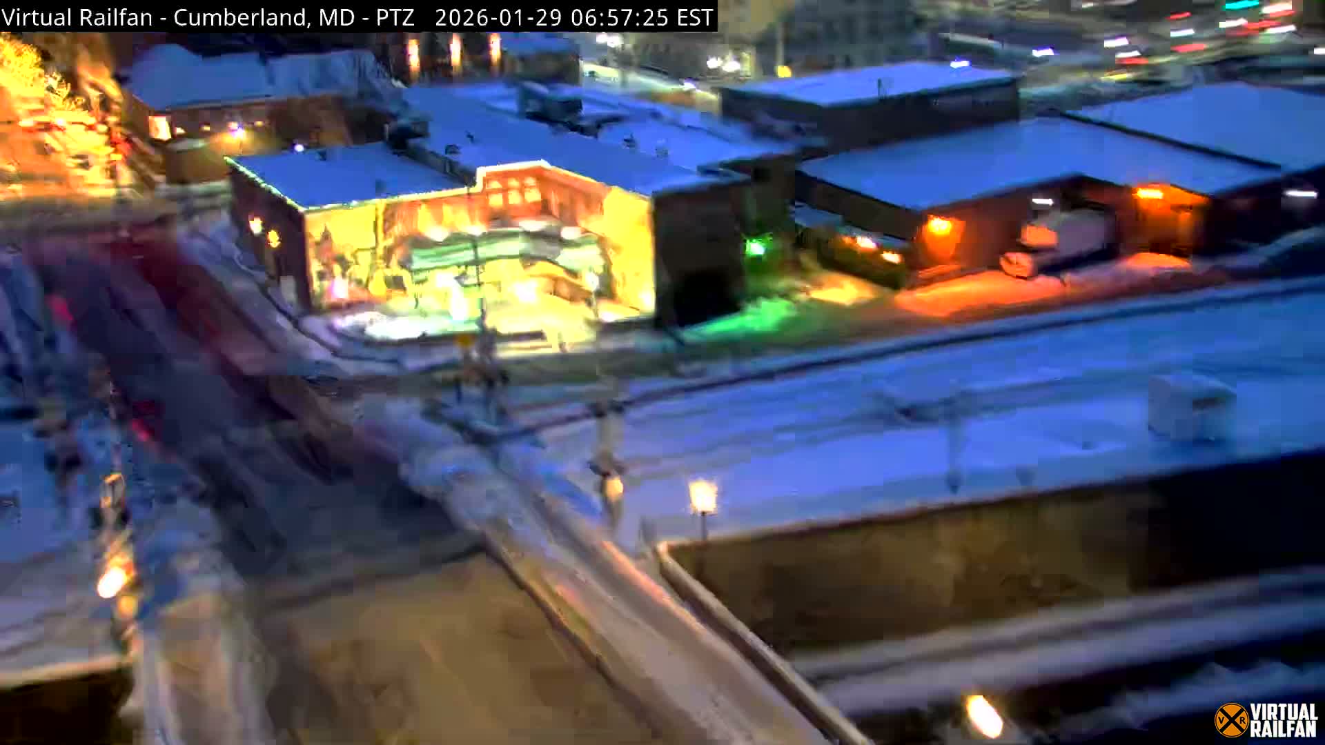 Cumberland City & , Cumberland Western Maryland Railway Station Live Cam - Cumberland, Allegany, Maryland, USA 