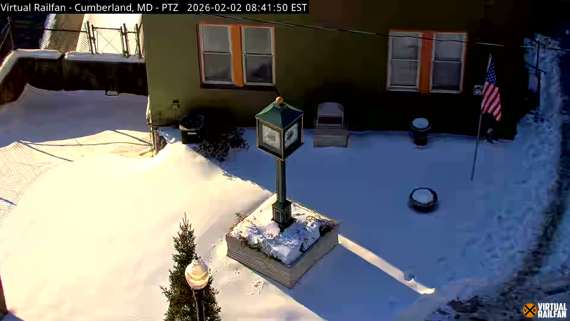 Cumberland City & , Cumberland Western Maryland Railway Station Live Cam - Cumberland, Allegany, Maryland, USA 