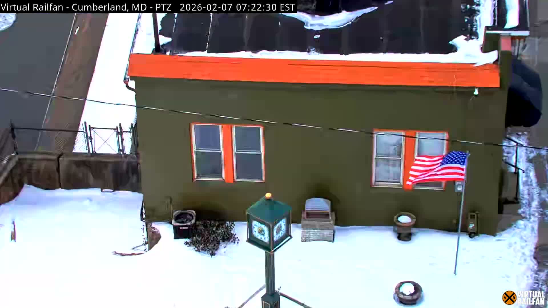 Cumberland City & , Cumberland Western Maryland Railway Station Live Cam - Cumberland, Allegany, Maryland, USA 