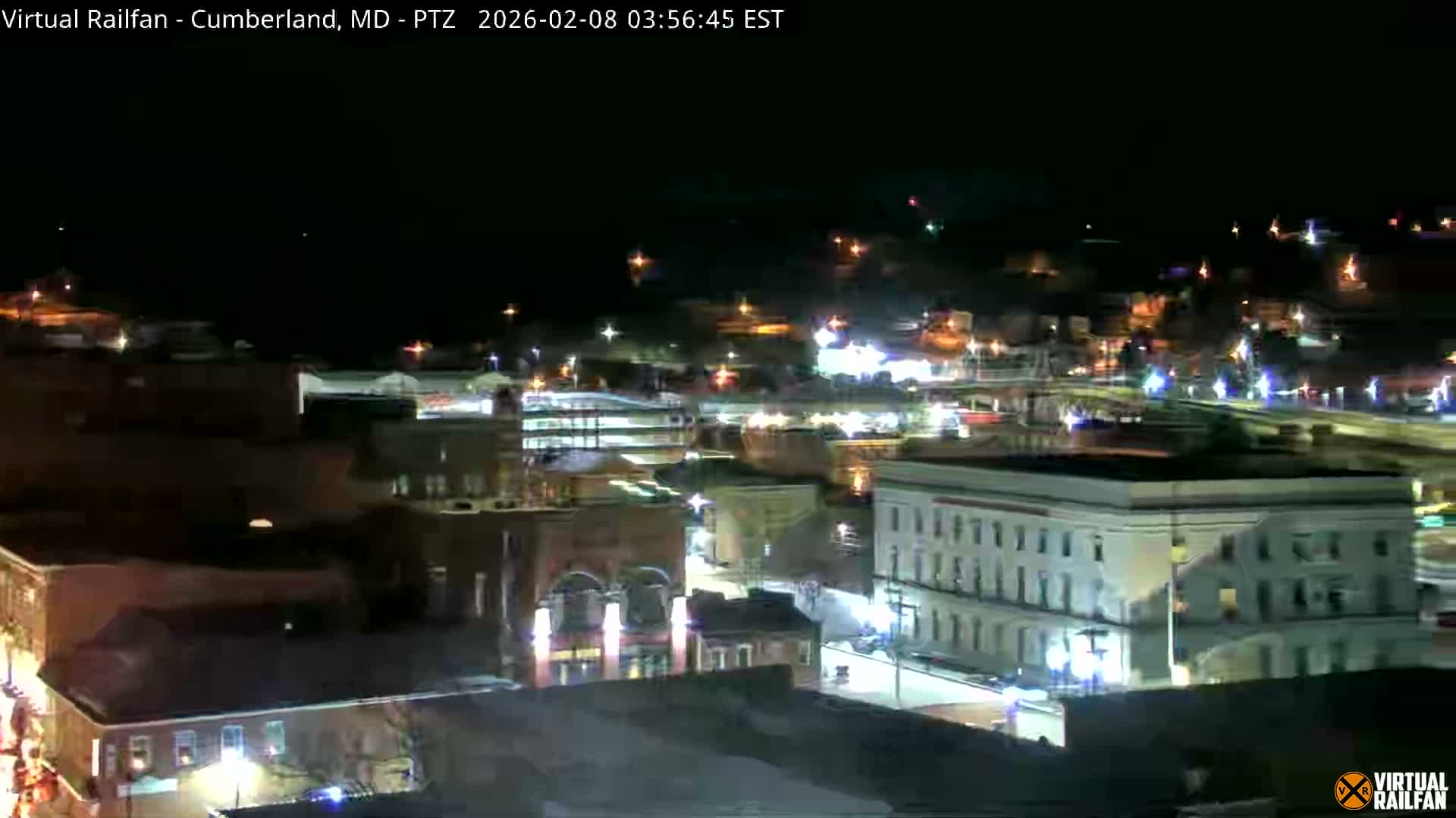Cumberland City & , Cumberland Western Maryland Railway Station Live Cam - Cumberland, Allegany, Maryland, USA 