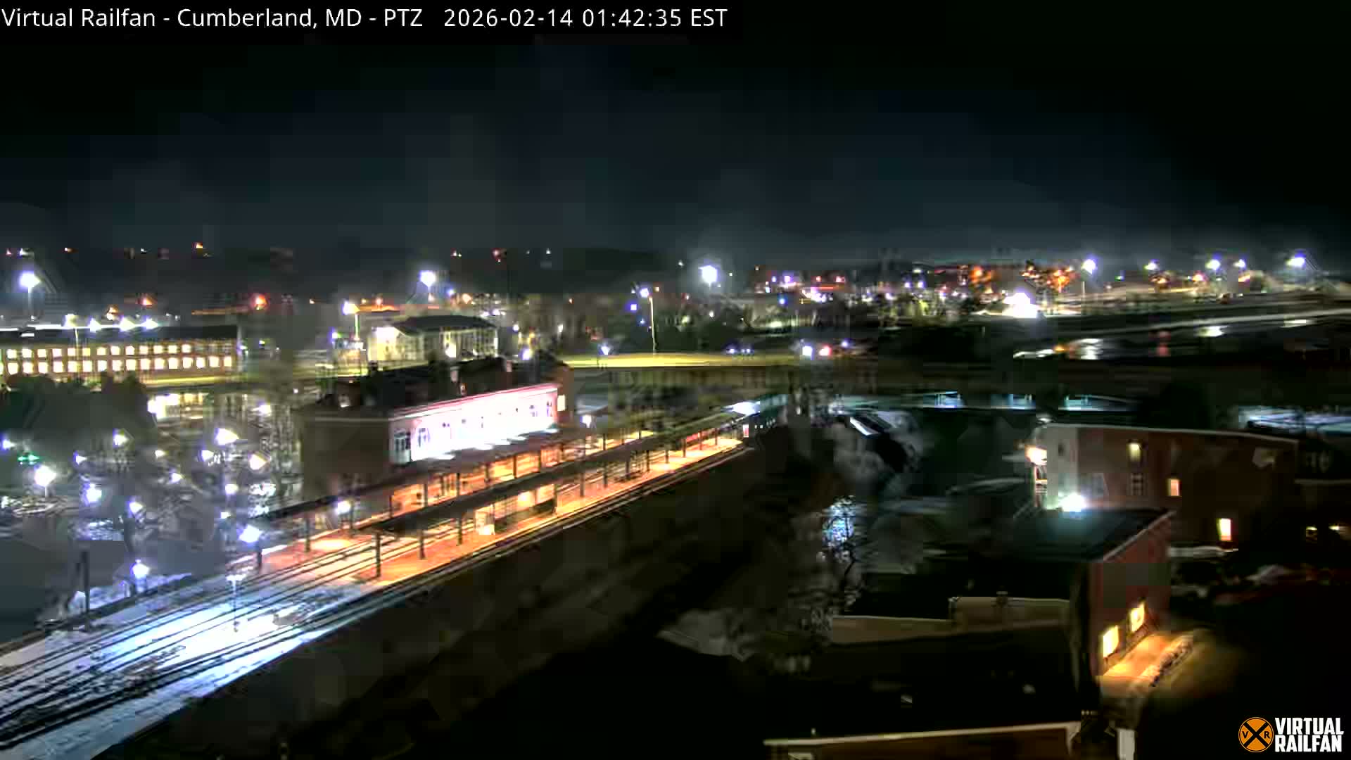 Cumberland City & , Cumberland Western Maryland Railway Station Live Cam - Cumberland, Allegany, Maryland, USA 