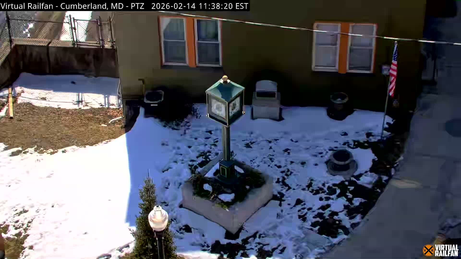 Cumberland City & , Cumberland Western Maryland Railway Station Live Cam - Cumberland, Allegany, Maryland, USA 