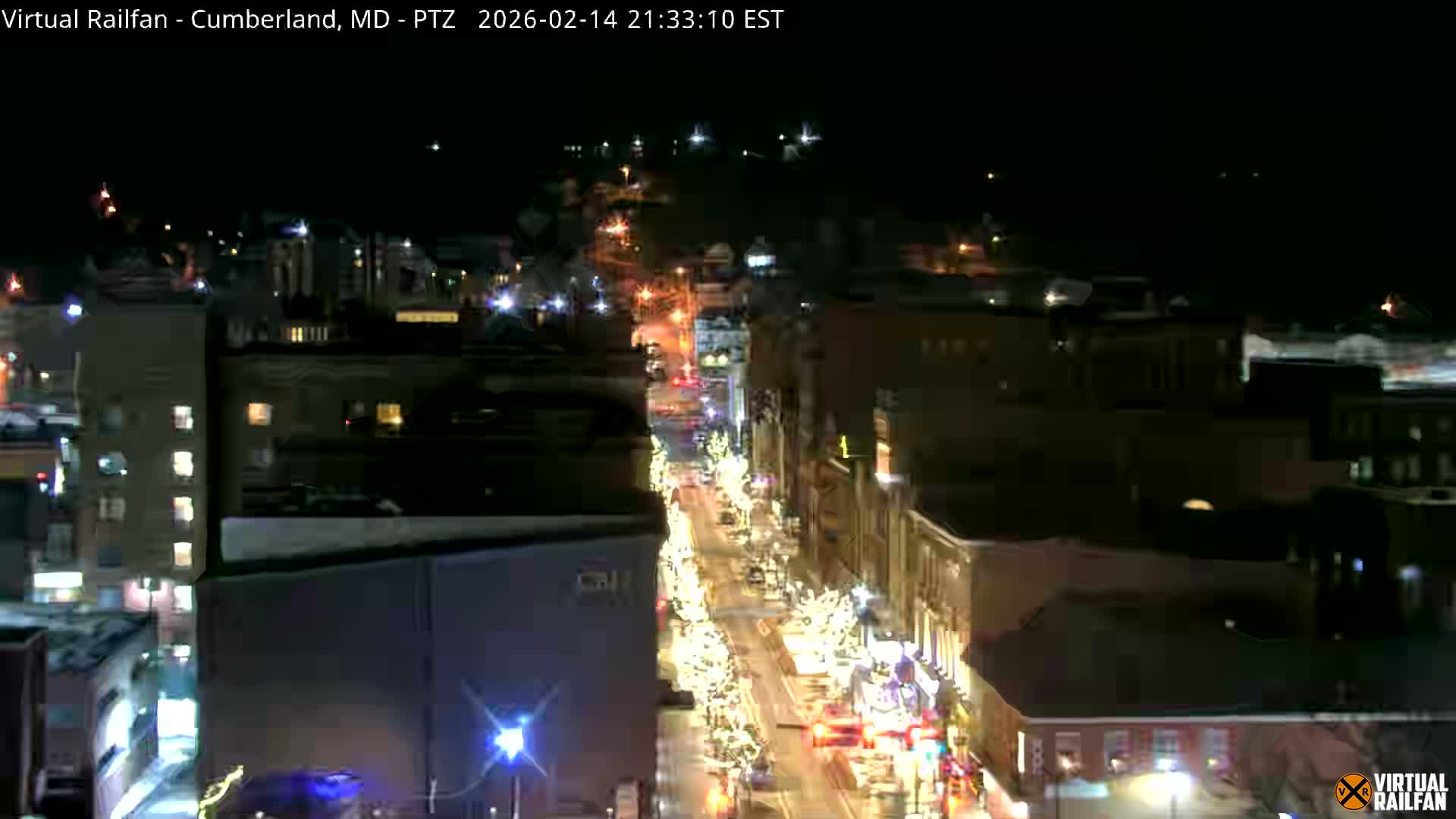 Cumberland City & , Cumberland Western Maryland Railway Station Live Cam - Cumberland, Allegany, Maryland, USA 