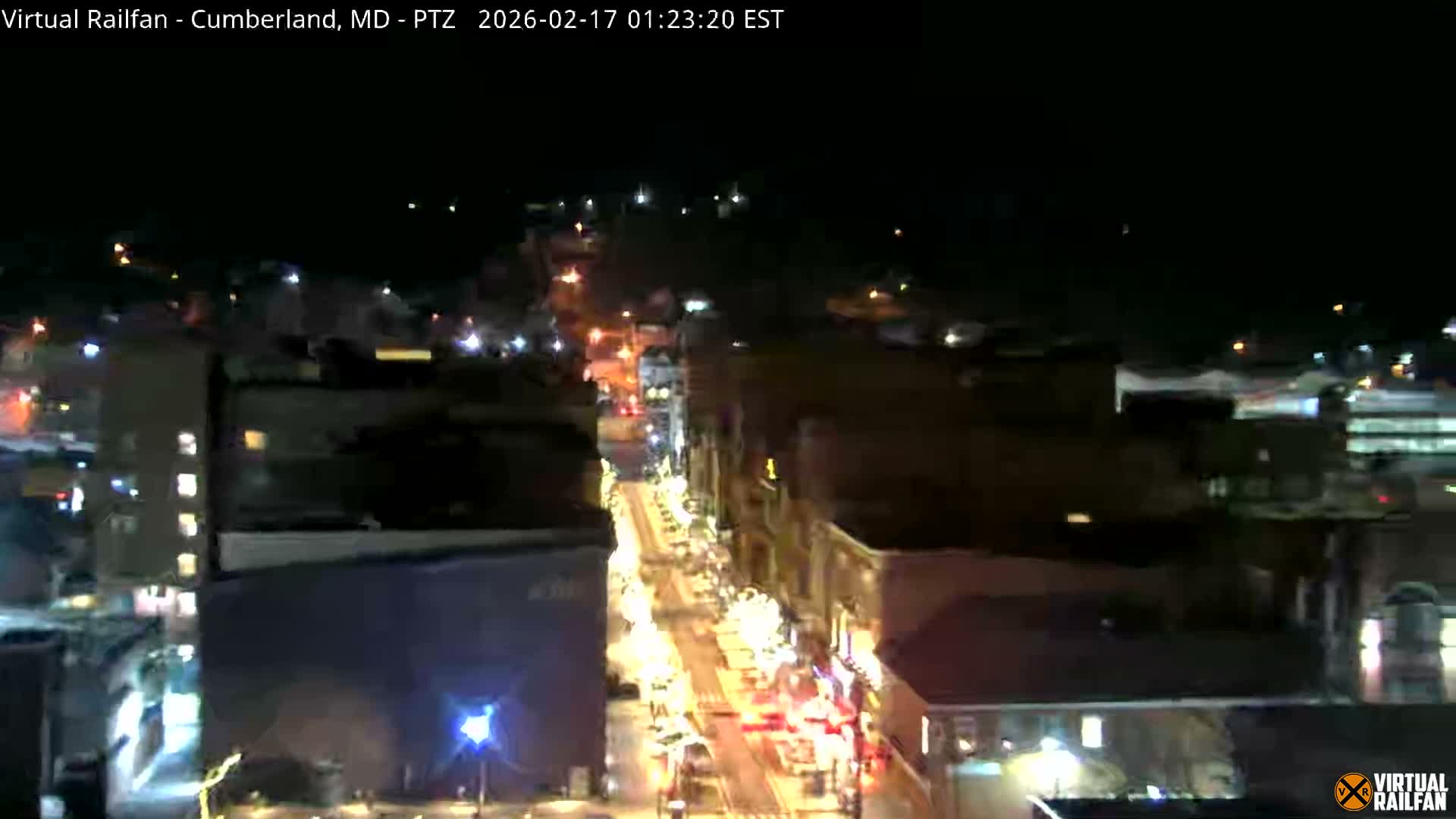 Cumberland City & , Cumberland Western Maryland Railway Station Live Cam - Cumberland, Allegany, Maryland, USA 