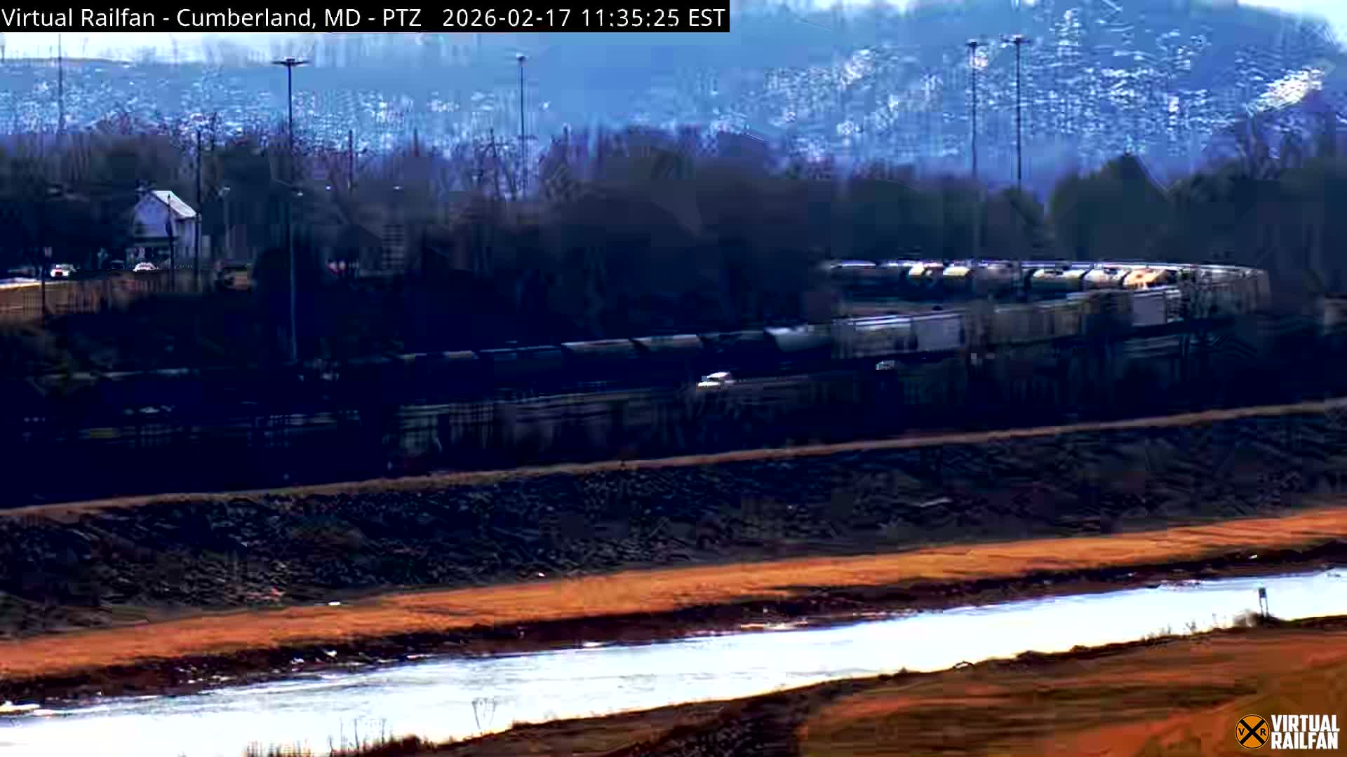 Cumberland City & , Cumberland Western Maryland Railway Station Live Cam - Cumberland, Allegany, Maryland, USA 