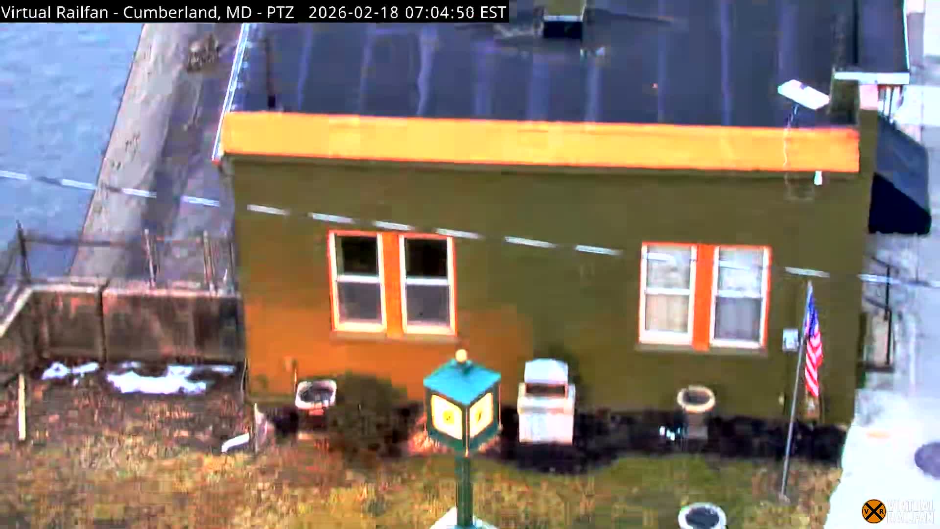 Cumberland City & , Cumberland Western Maryland Railway Station Live Cam - Cumberland, Allegany, Maryland, USA 