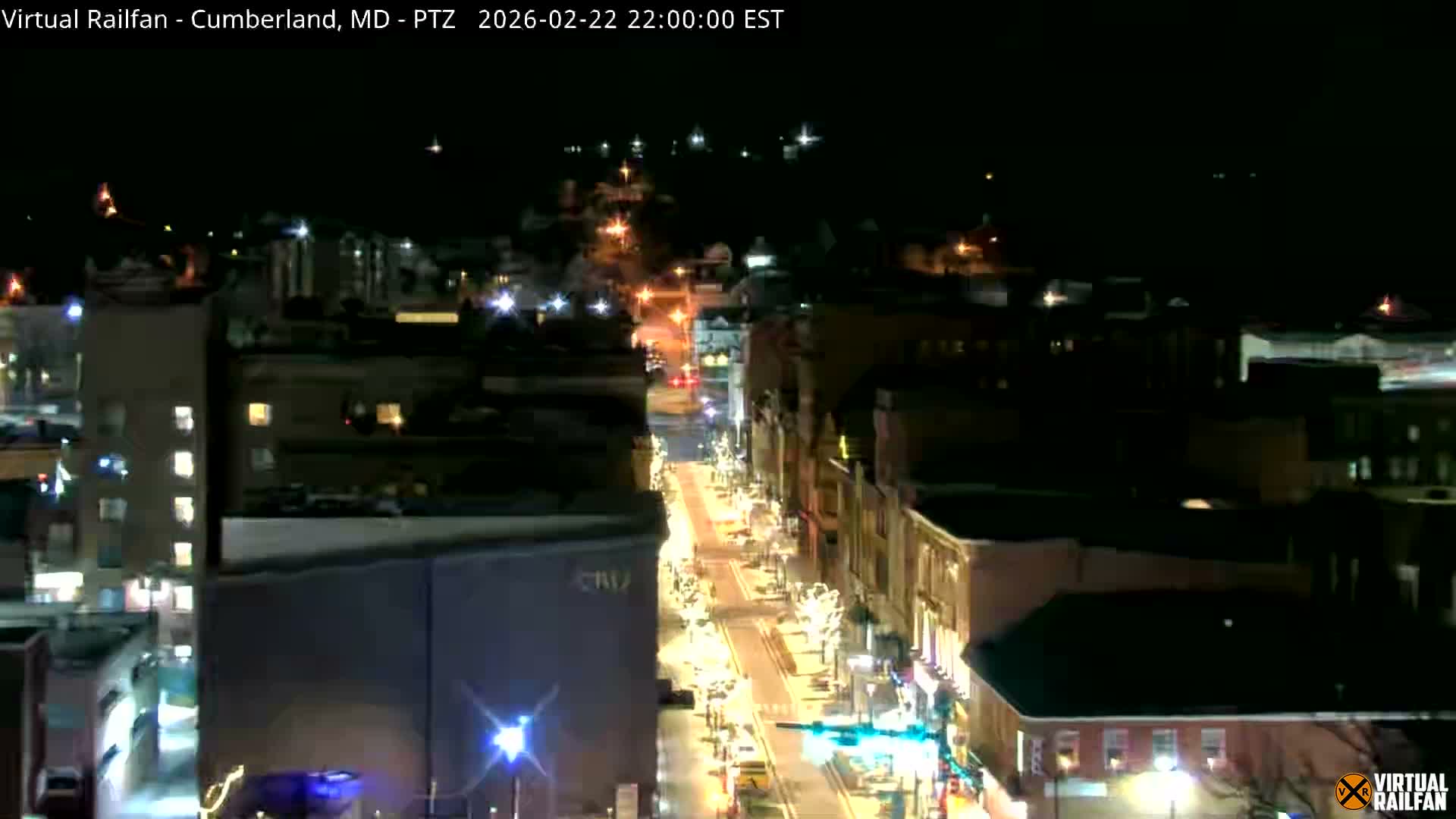 Cumberland City & , Cumberland Western Maryland Railway Station Live Cam - Cumberland, Allegany, Maryland, USA 