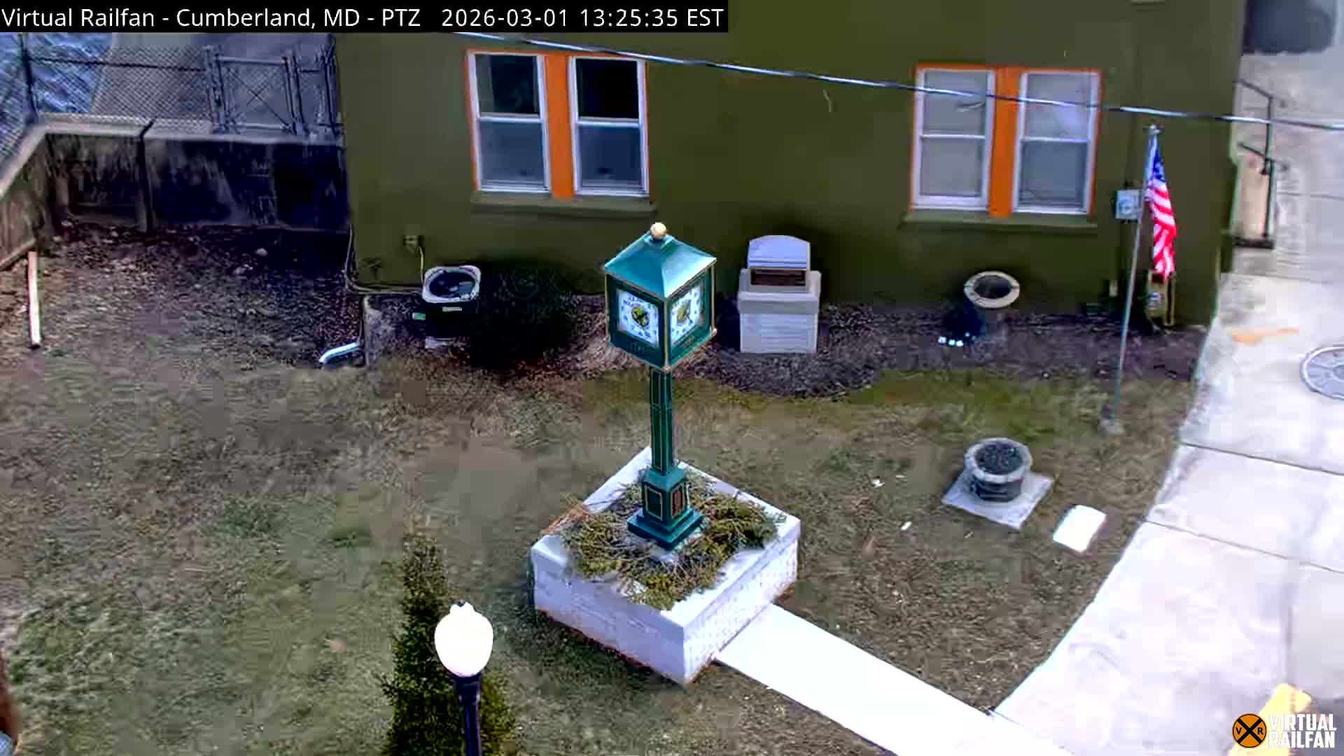 Cumberland City & , Cumberland Western Maryland Railway Station Live Cam - Cumberland, Allegany, Maryland, USA 