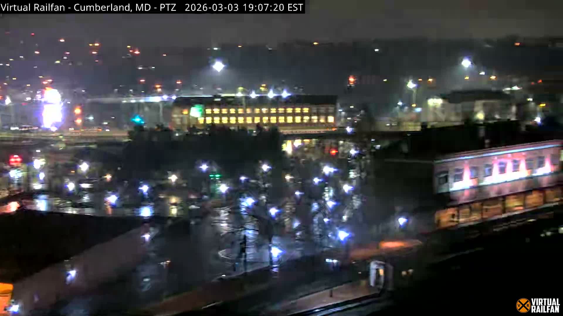 Cumberland City & , Cumberland Western Maryland Railway Station Live Cam - Cumberland, Allegany, Maryland, USA 