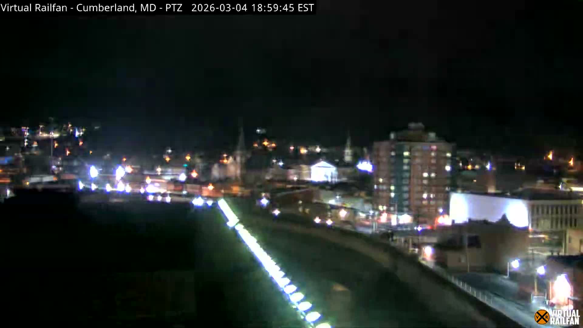 Cumberland City & , Cumberland Western Maryland Railway Station Live Cam - Cumberland, Allegany, Maryland, USA 