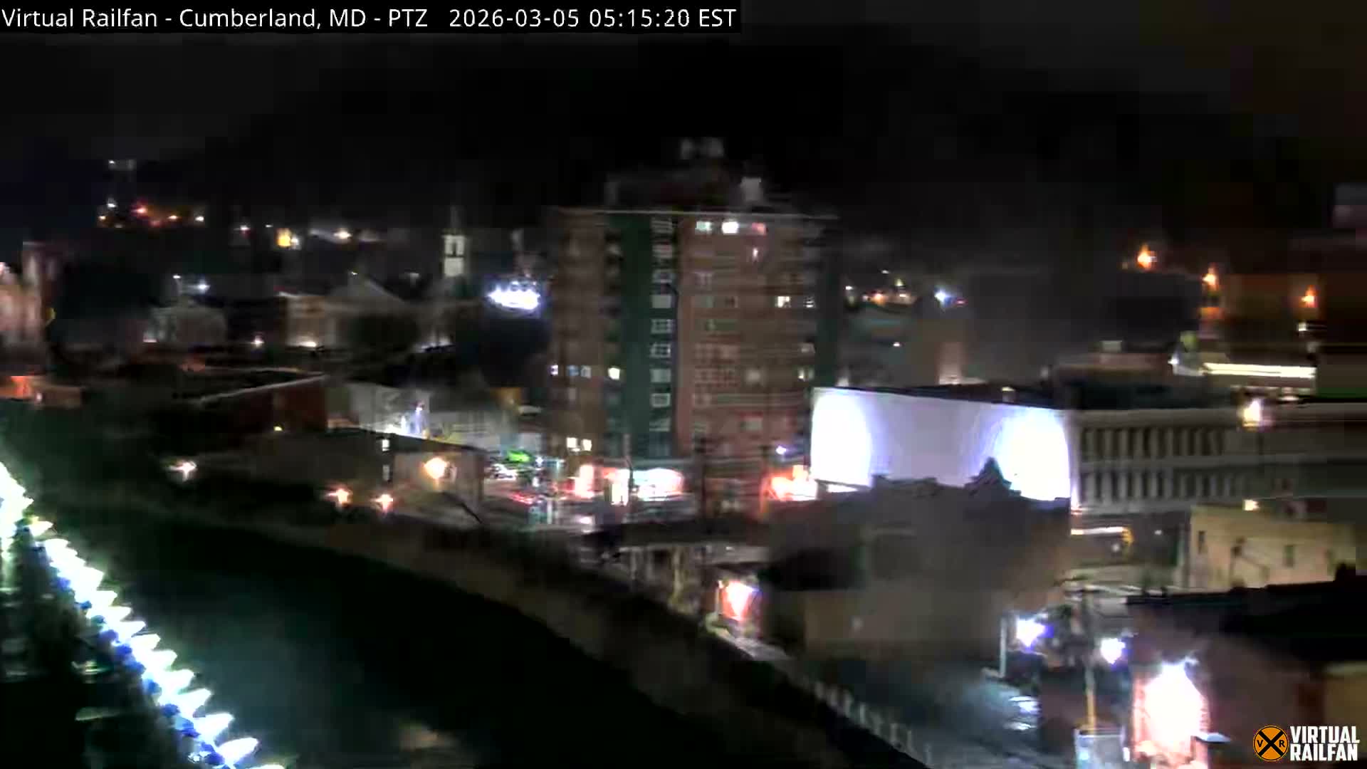 Cumberland City & , Cumberland Western Maryland Railway Station Live Cam - Cumberland, Allegany, Maryland, USA 