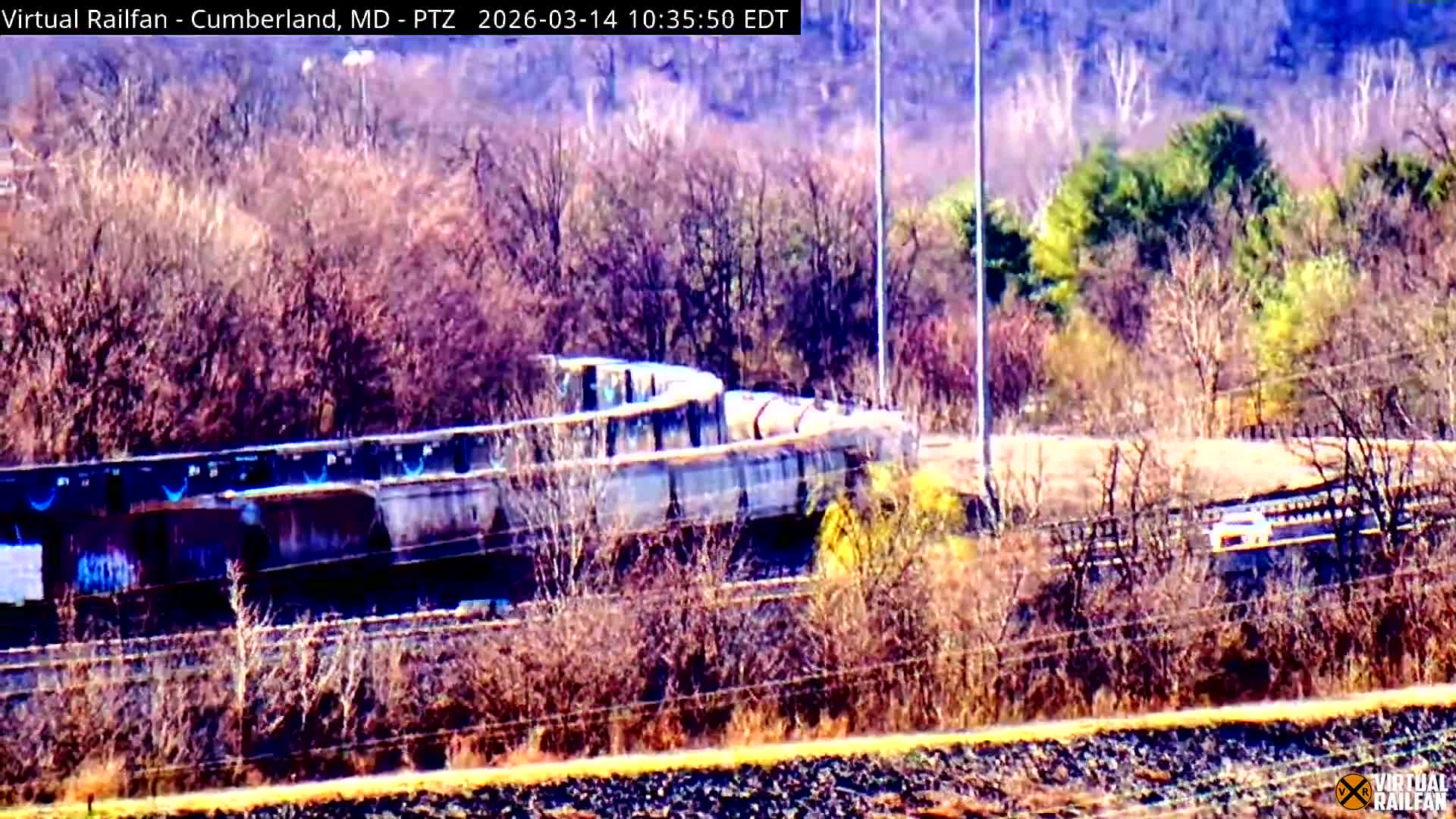 Cumberland City & , Cumberland Western Maryland Railway Station Live Cam - Cumberland, Allegany, Maryland, USA 