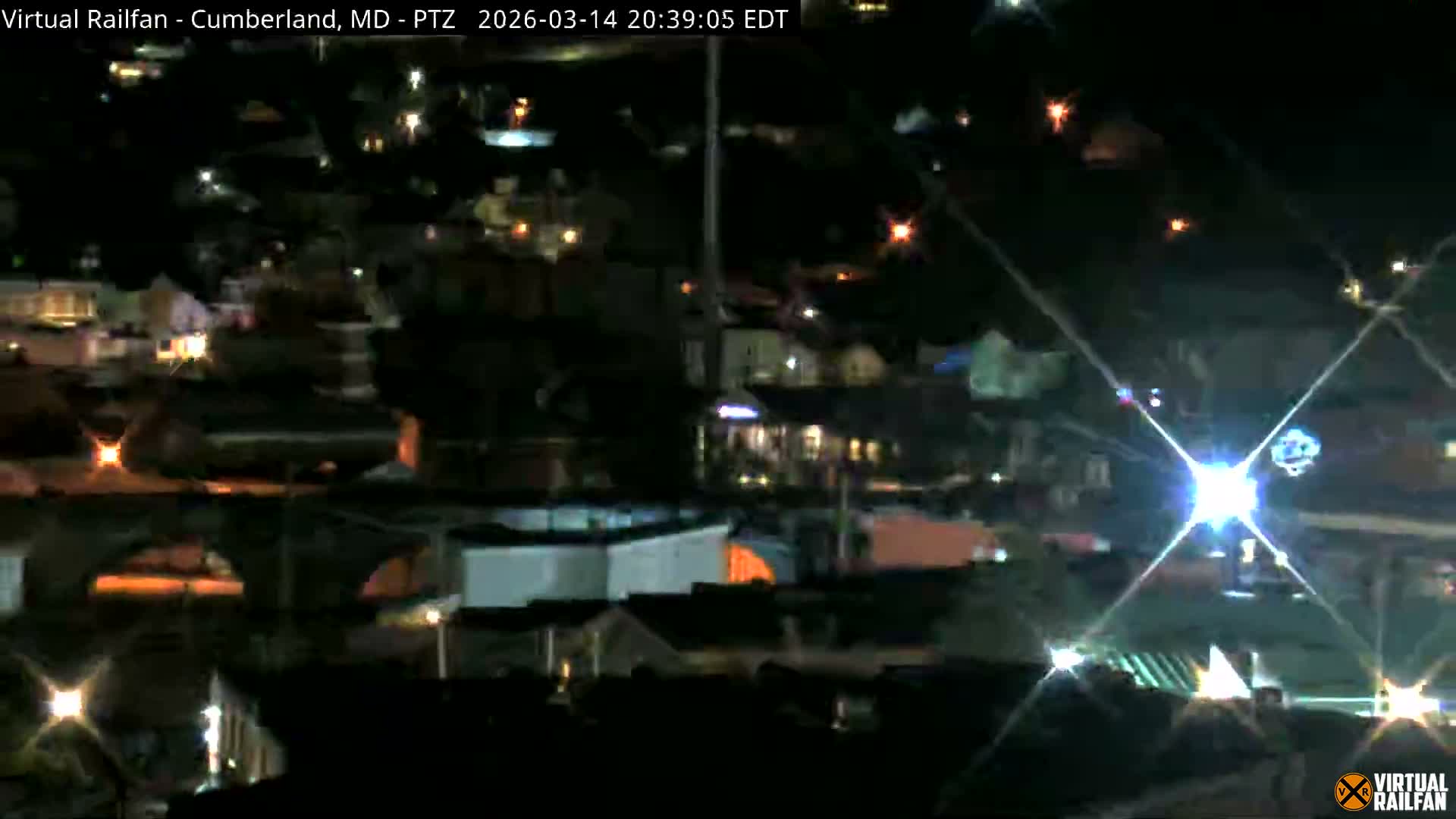 Cumberland City & , Cumberland Western Maryland Railway Station Live Cam - Cumberland, Allegany, Maryland, USA 