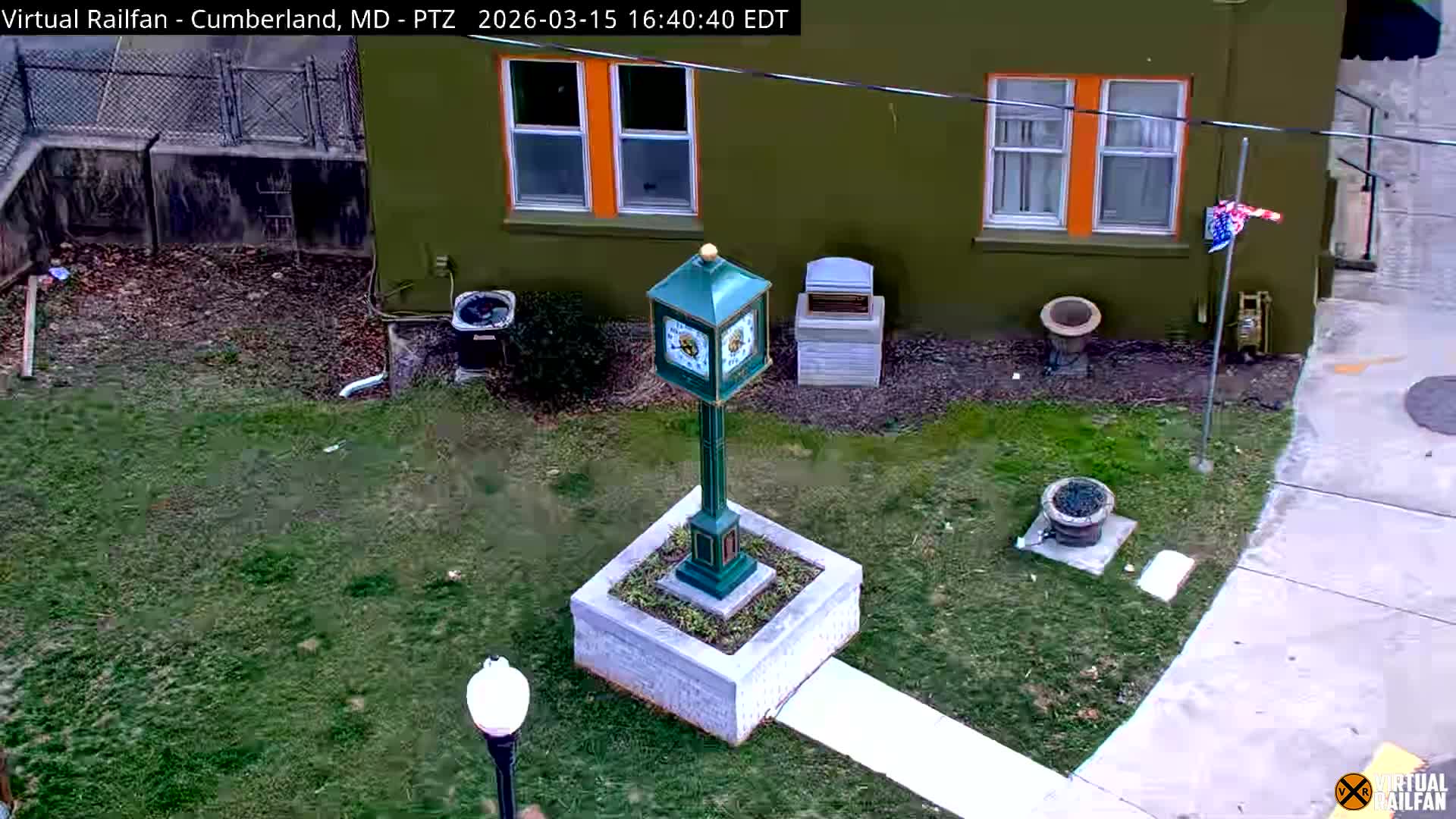 Cumberland City & , Cumberland Western Maryland Railway Station Live Cam - Cumberland, Allegany, Maryland, USA 