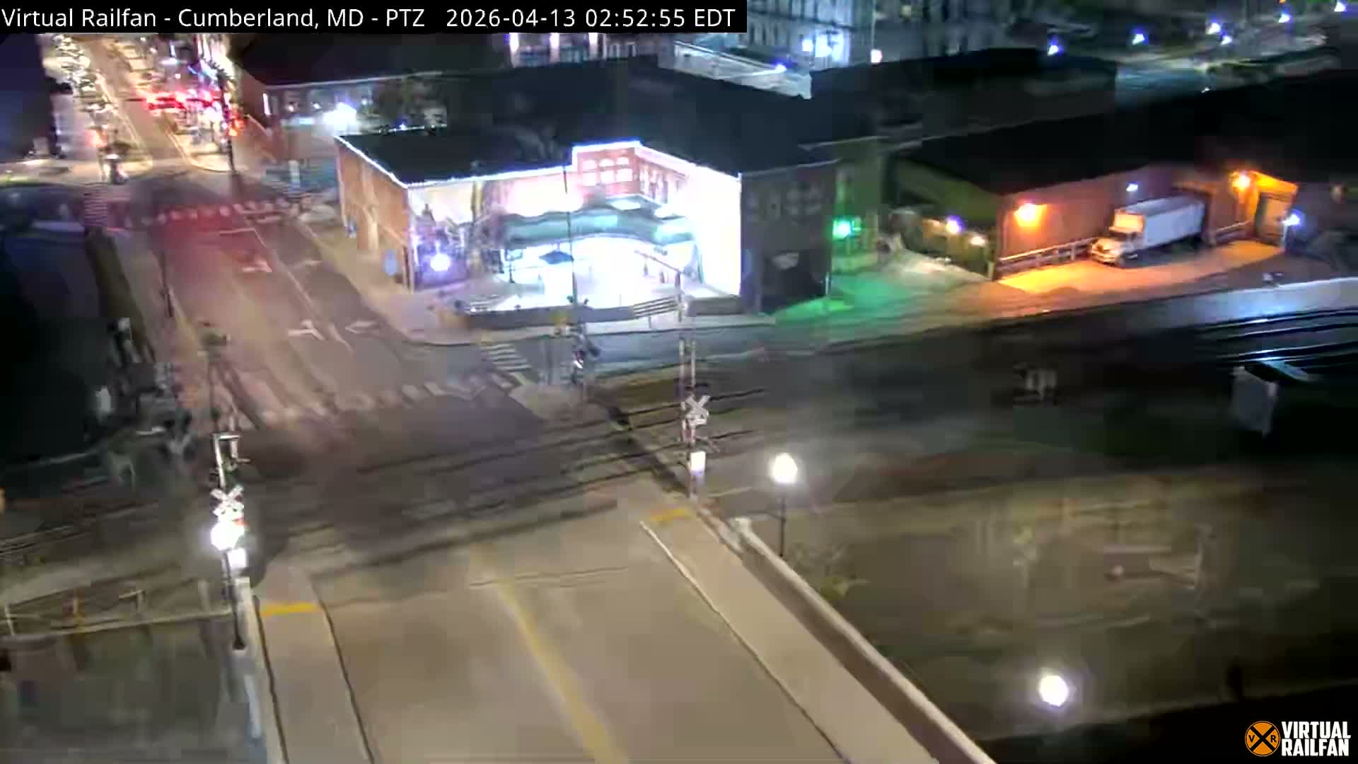 Cumberland City & , Cumberland Western Maryland Railway Station Live Cam - Cumberland, Allegany, Maryland, USA 
