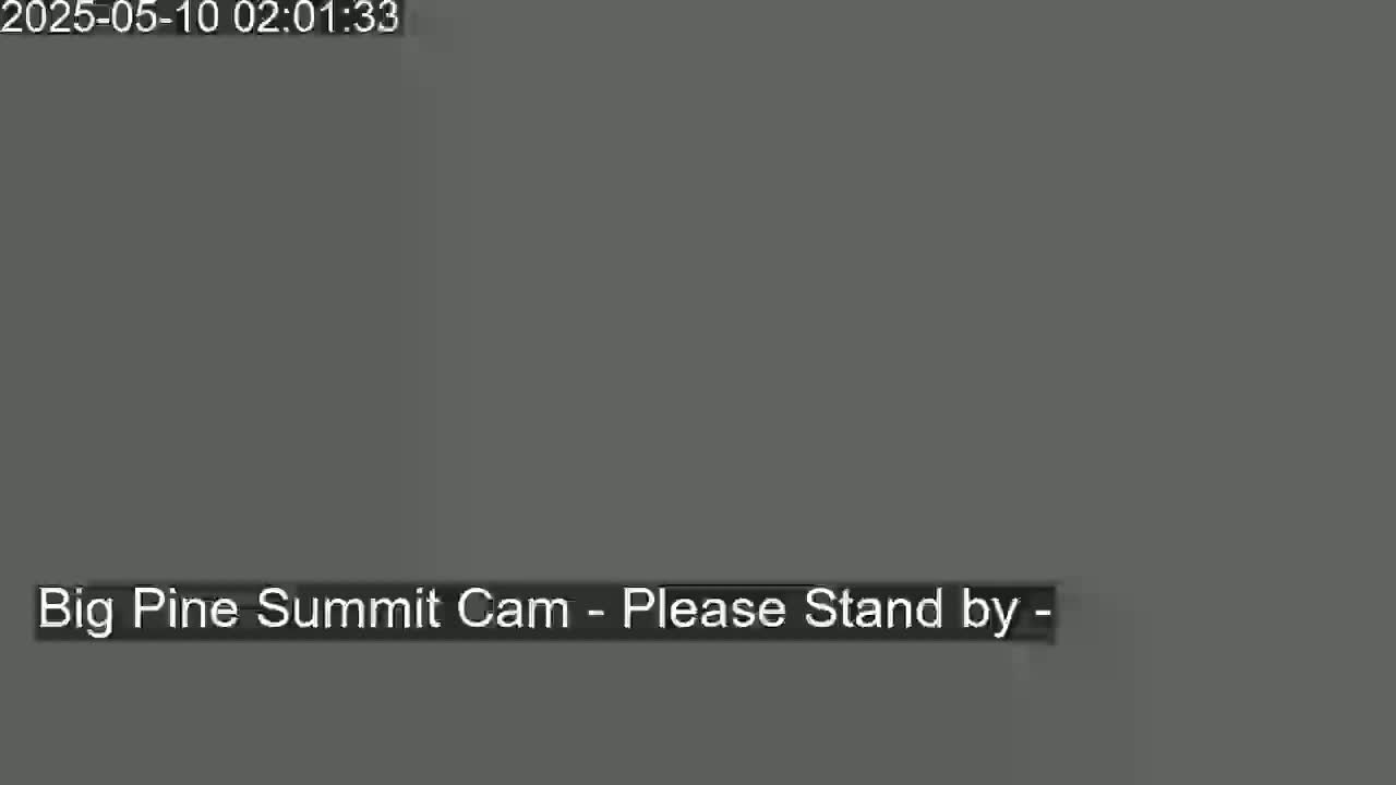 The image shows a solid gray screen with a message indicating that the camera is offline.