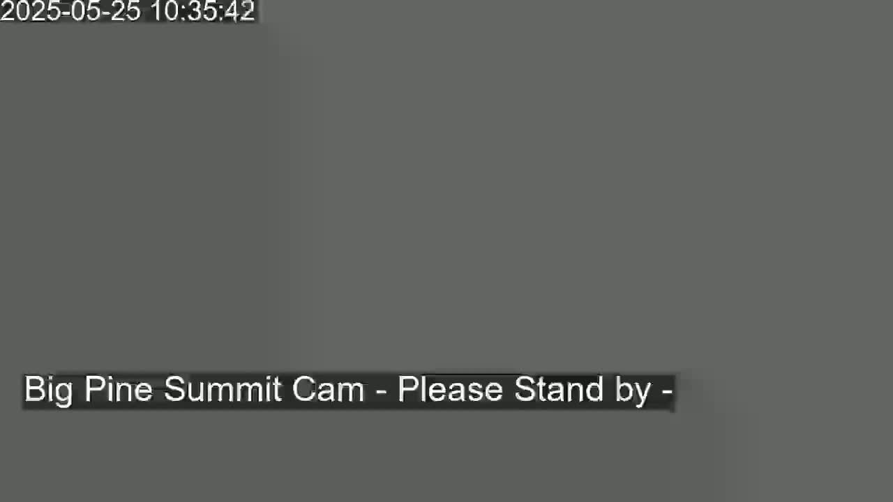 A dark gray screen displays a "Please Stand by" message.