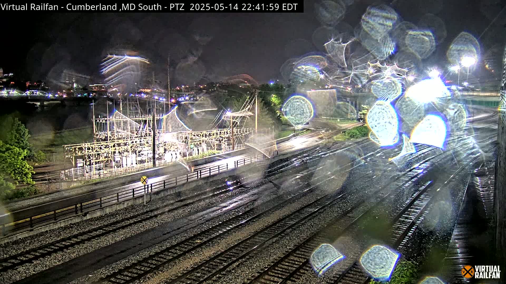 Cumberland City & , Cumberland Train Town  Live Cam - Cumberland, Allegany, Maryland, USA 