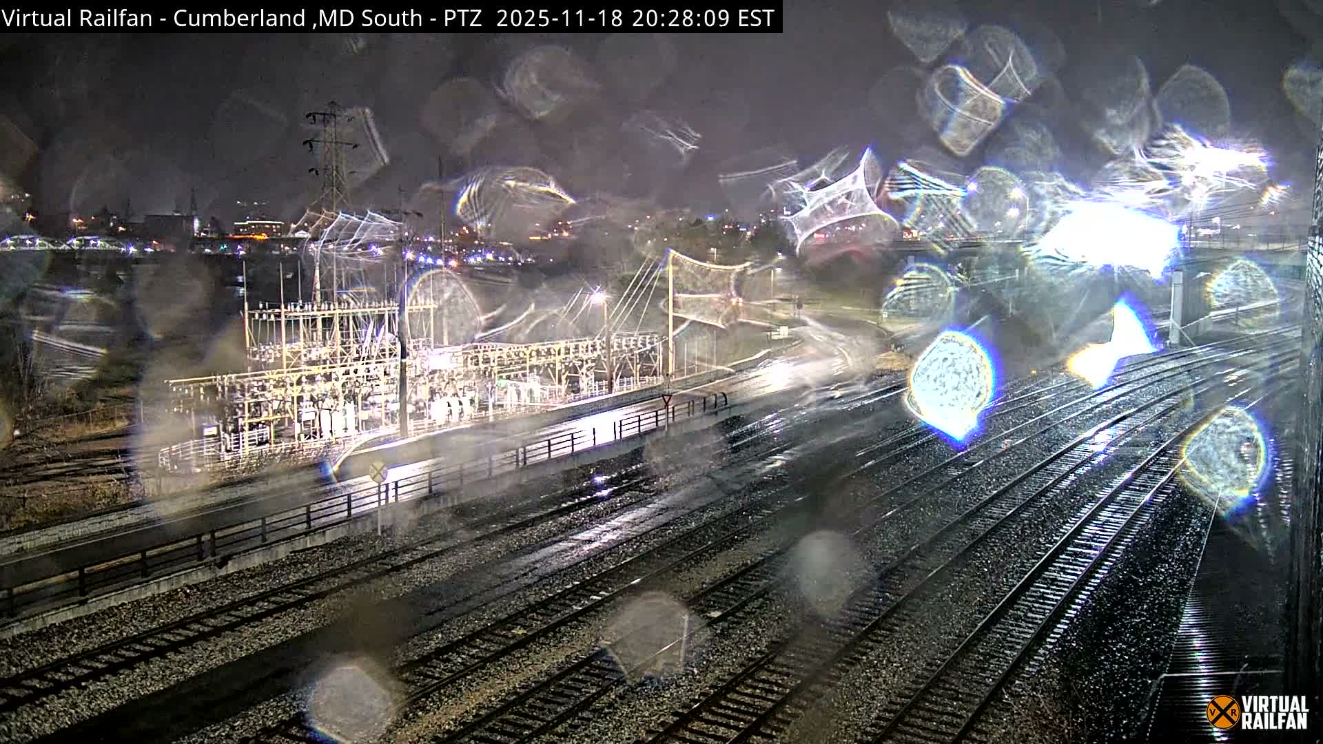 Cumberland City & , Cumberland Train Town  Live Cam - Cumberland, Allegany, Maryland, USA 