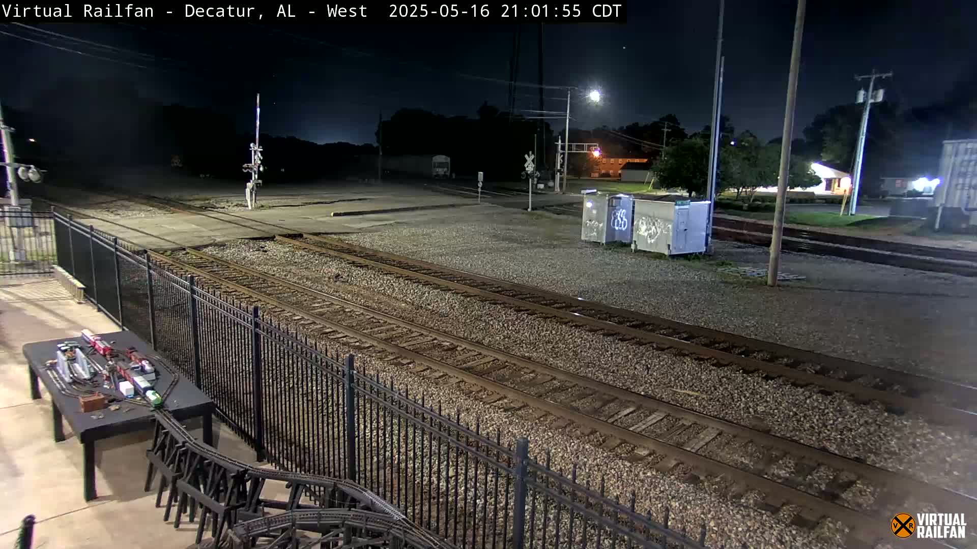Decatur Nortfolk Southern Railway Depot Junction Live Cam - Decatur, Morgan, Alabama, USA