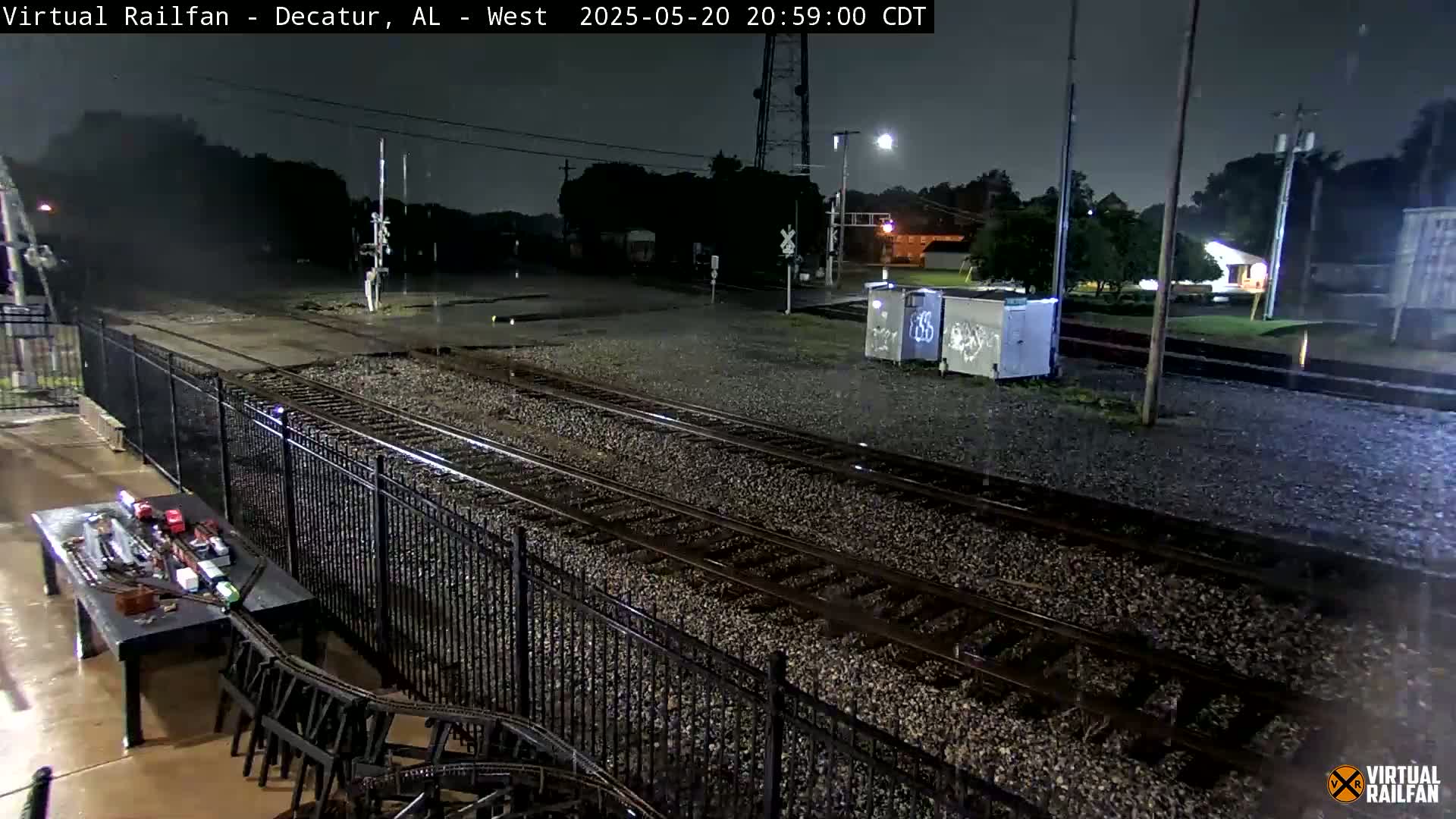 Decatur Nortfolk Southern Railway Depot Junction Live Cam - Decatur, Morgan, Alabama, USA