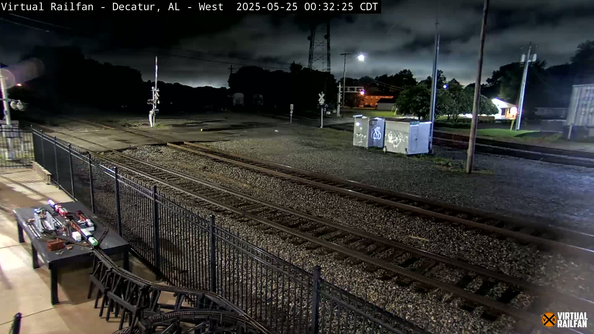 Decatur Nortfolk Southern Railway Depot Junction Live Cam - Decatur, Morgan, Alabama, USA