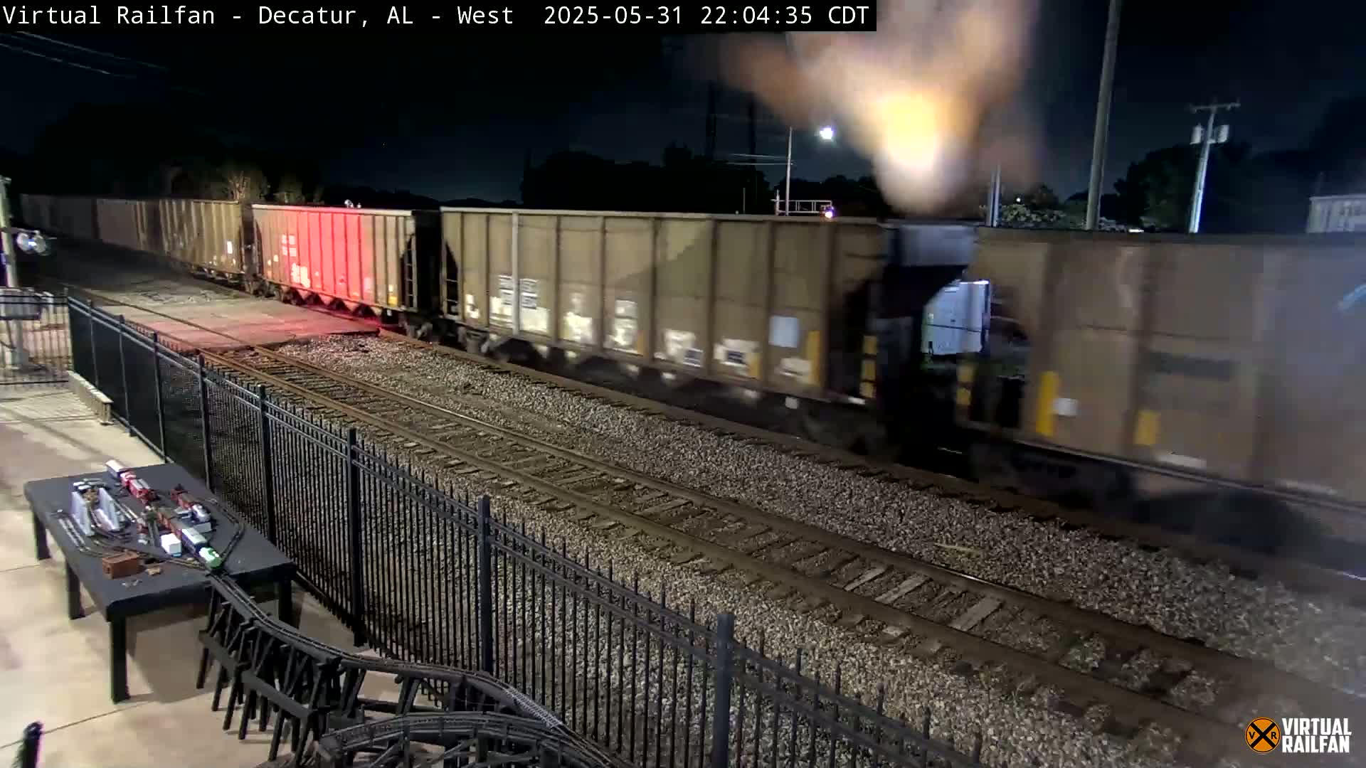 Decatur Nortfolk Southern Railway Depot Junction Live Cam - Decatur, Morgan, Alabama, USA