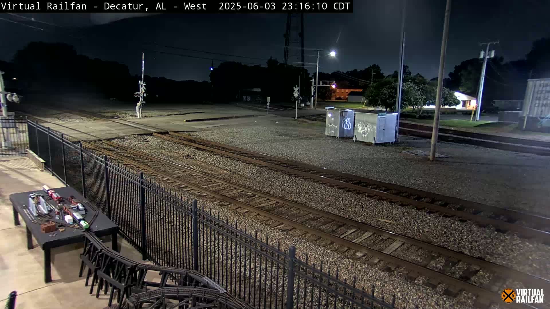 Decatur Nortfolk Southern Railway Depot Junction Live Cam - Decatur, Morgan, Alabama, USA