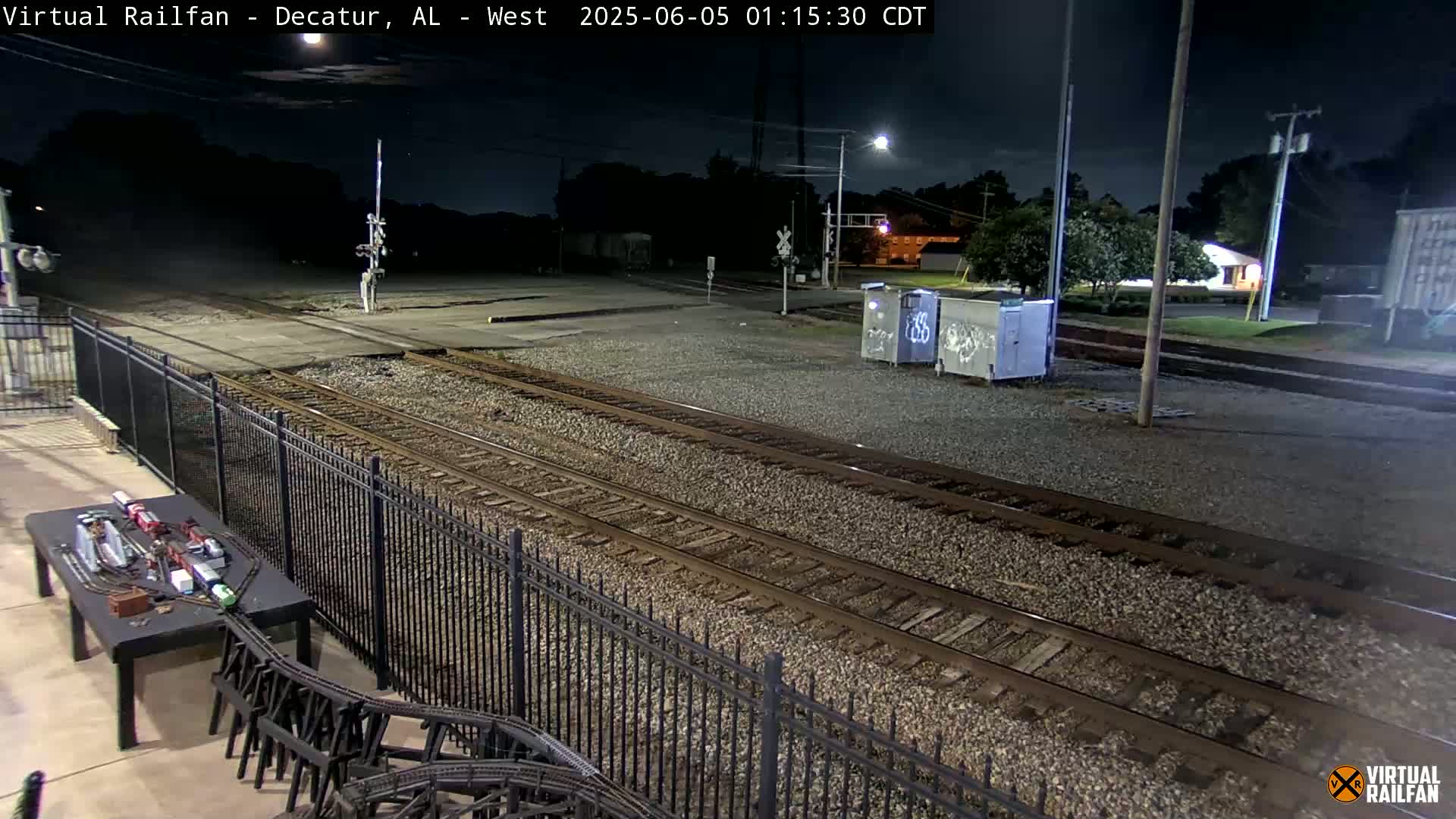 Decatur Nortfolk Southern Railway Depot Junction Live Cam - Decatur, Morgan, Alabama, USA