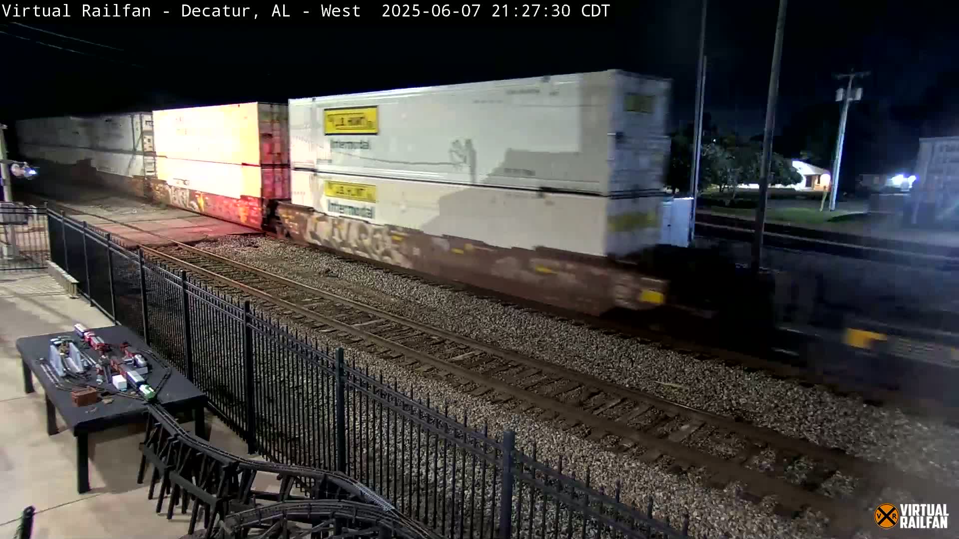 Decatur Nortfolk Southern Railway Depot Junction Live Cam - Decatur, Morgan, Alabama, USA