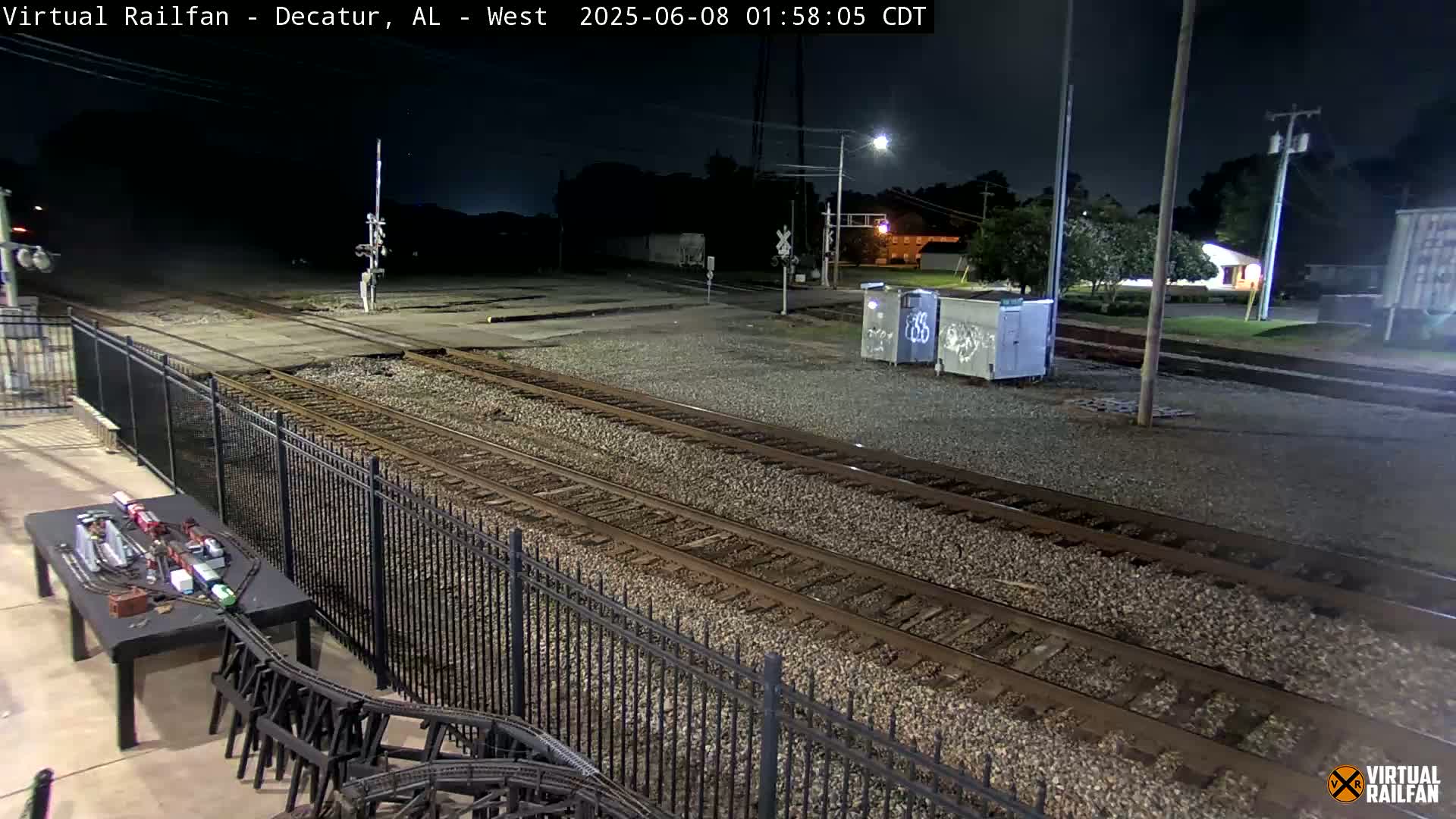 Decatur Nortfolk Southern Railway Depot Junction Live Cam - Decatur, Morgan, Alabama, USA
