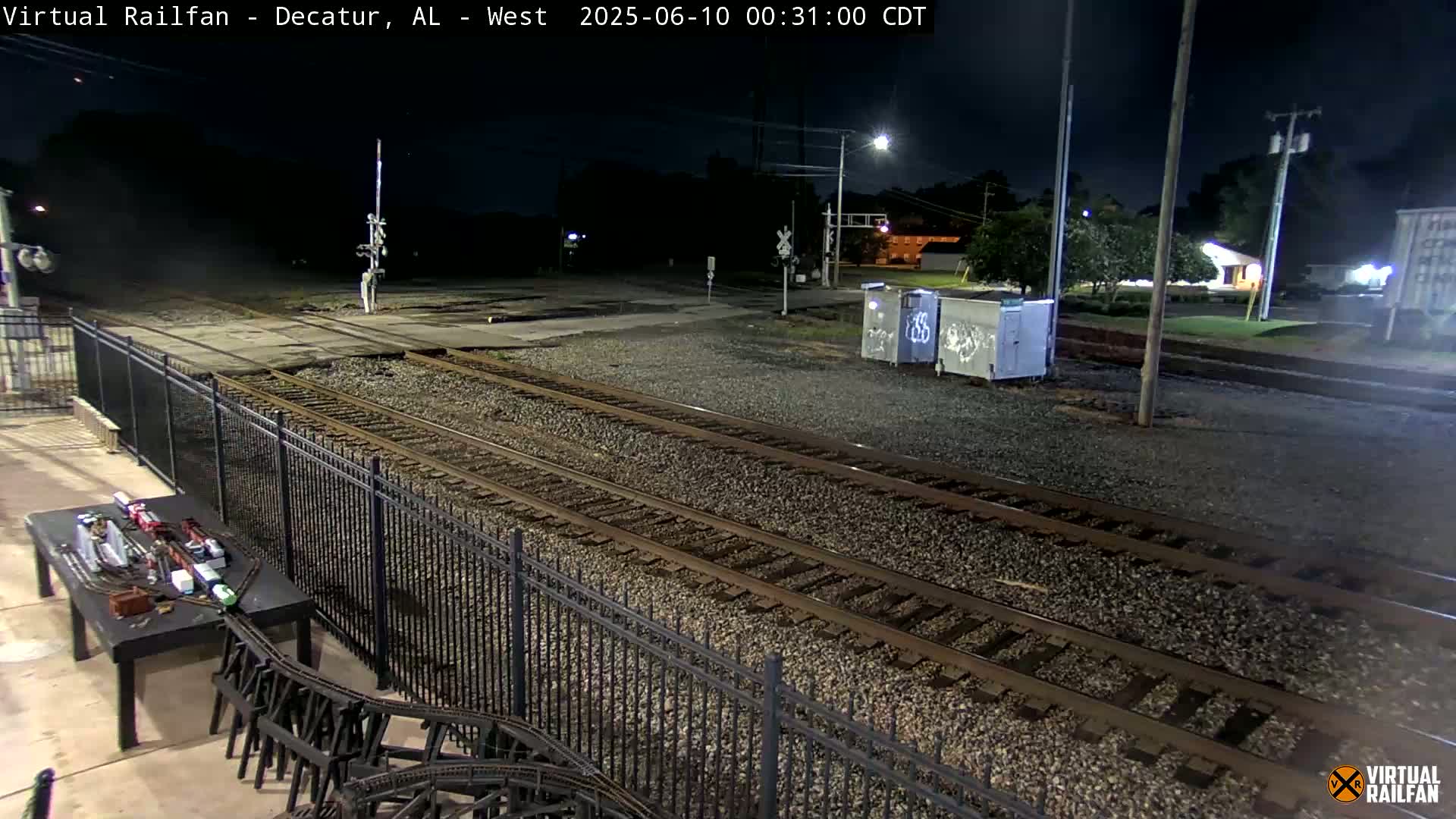 Decatur Nortfolk Southern Railway Depot Junction Live Cam - Decatur, Morgan, Alabama, USA