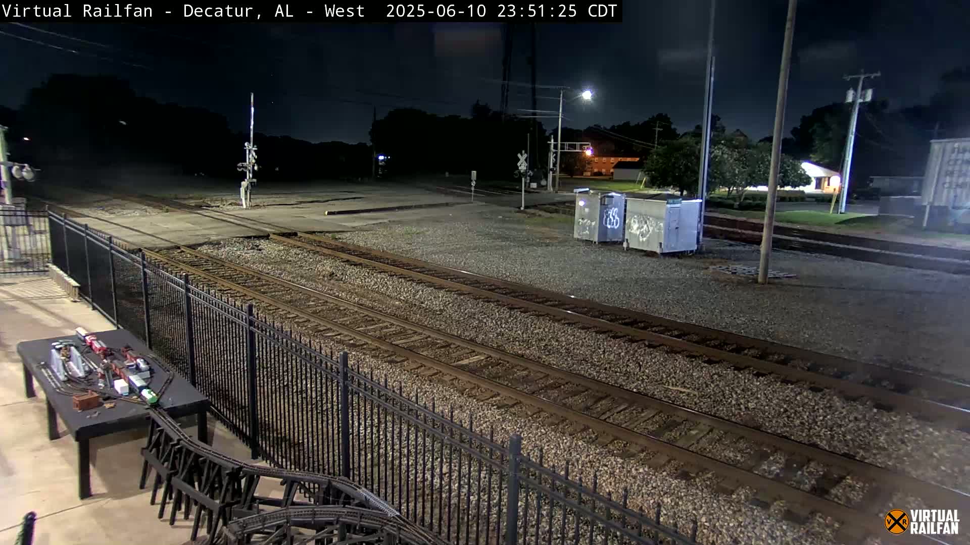 Decatur Nortfolk Southern Railway Depot Junction Live Cam - Decatur, Morgan, Alabama, USA