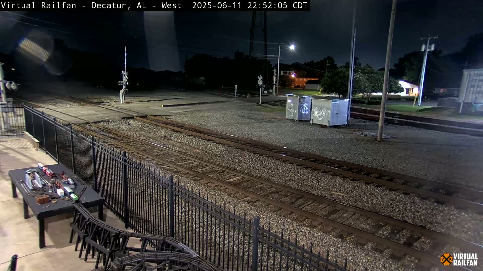 Decatur Nortfolk Southern Railway Depot Junction Live Cam - Decatur, Morgan, Alabama, USA