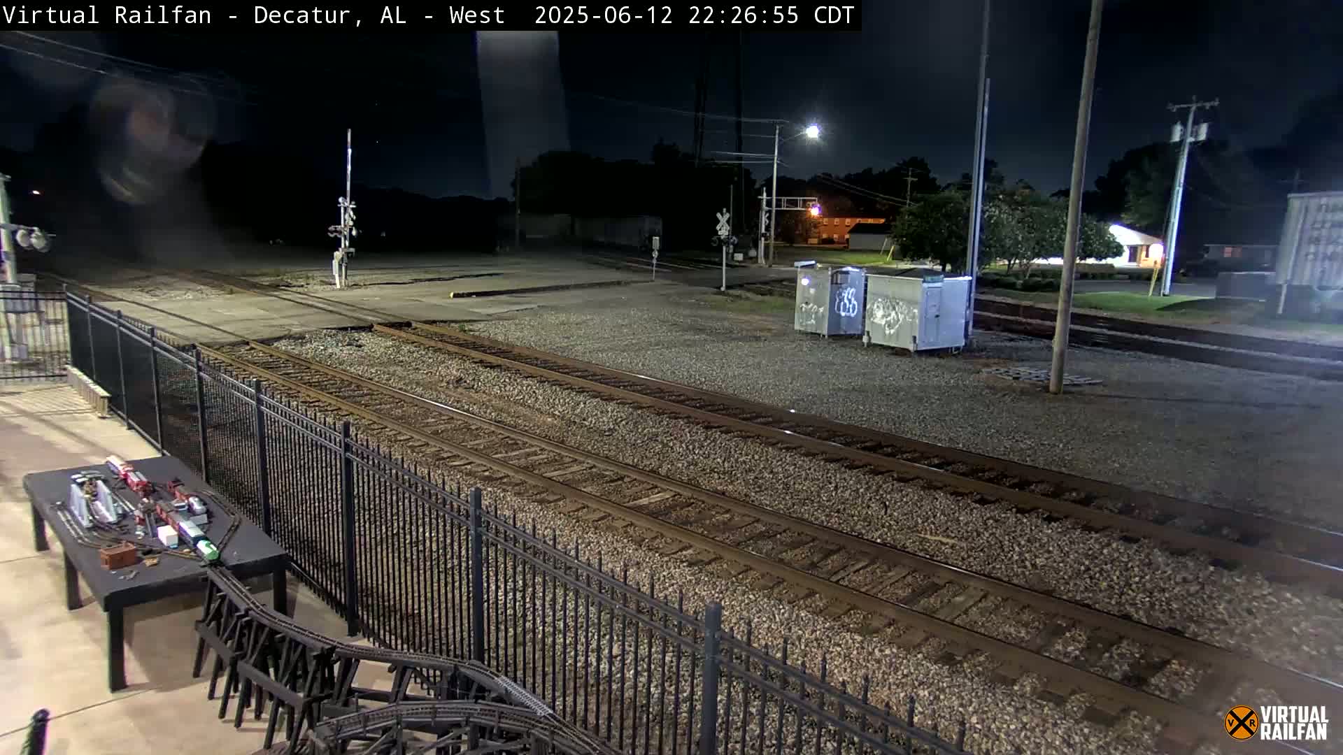 Decatur Nortfolk Southern Railway Depot Junction Live Cam - Decatur, Morgan, Alabama, USA