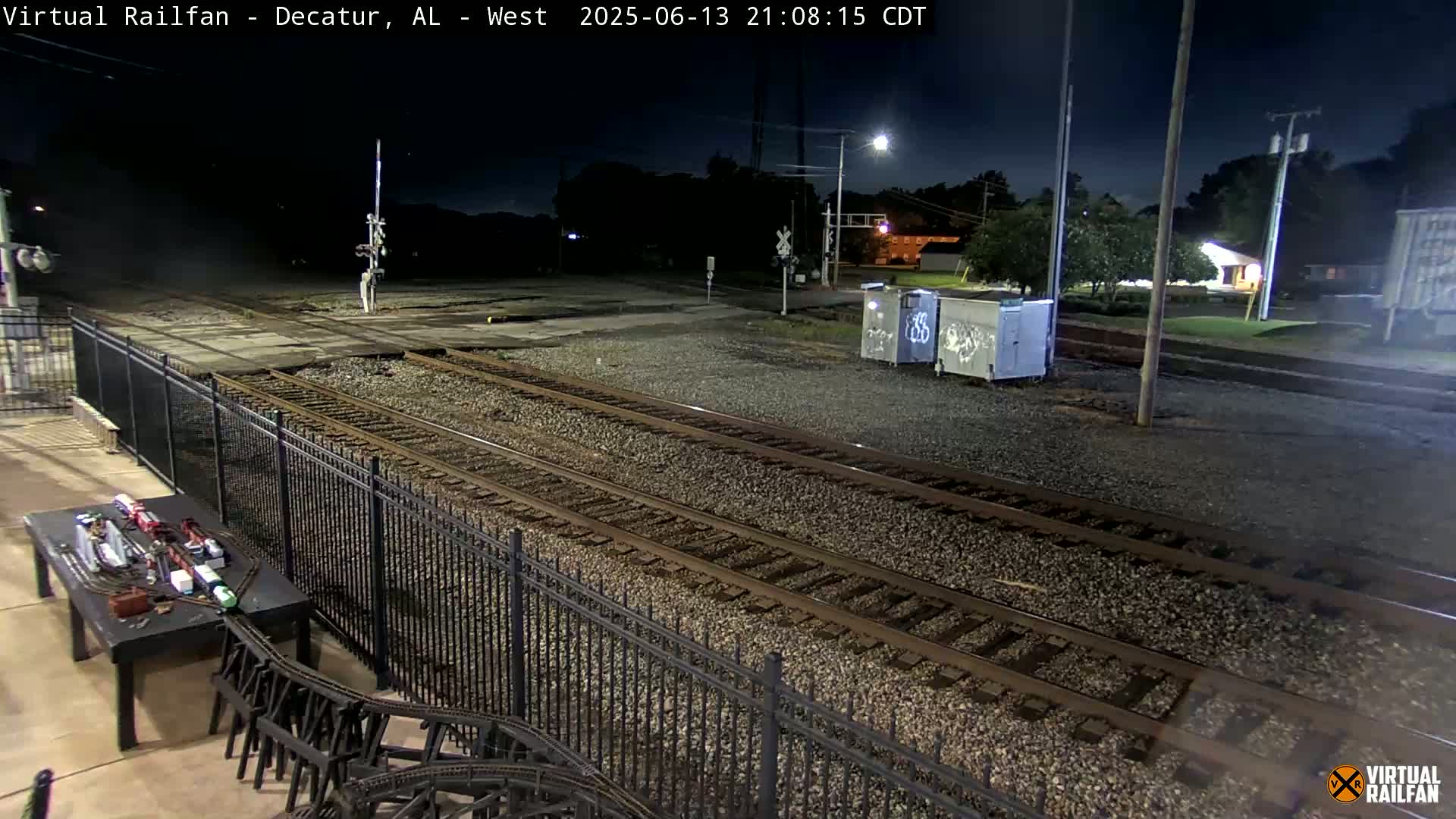 Decatur Nortfolk Southern Railway Depot Junction Live Cam - Decatur, Morgan, Alabama, USA